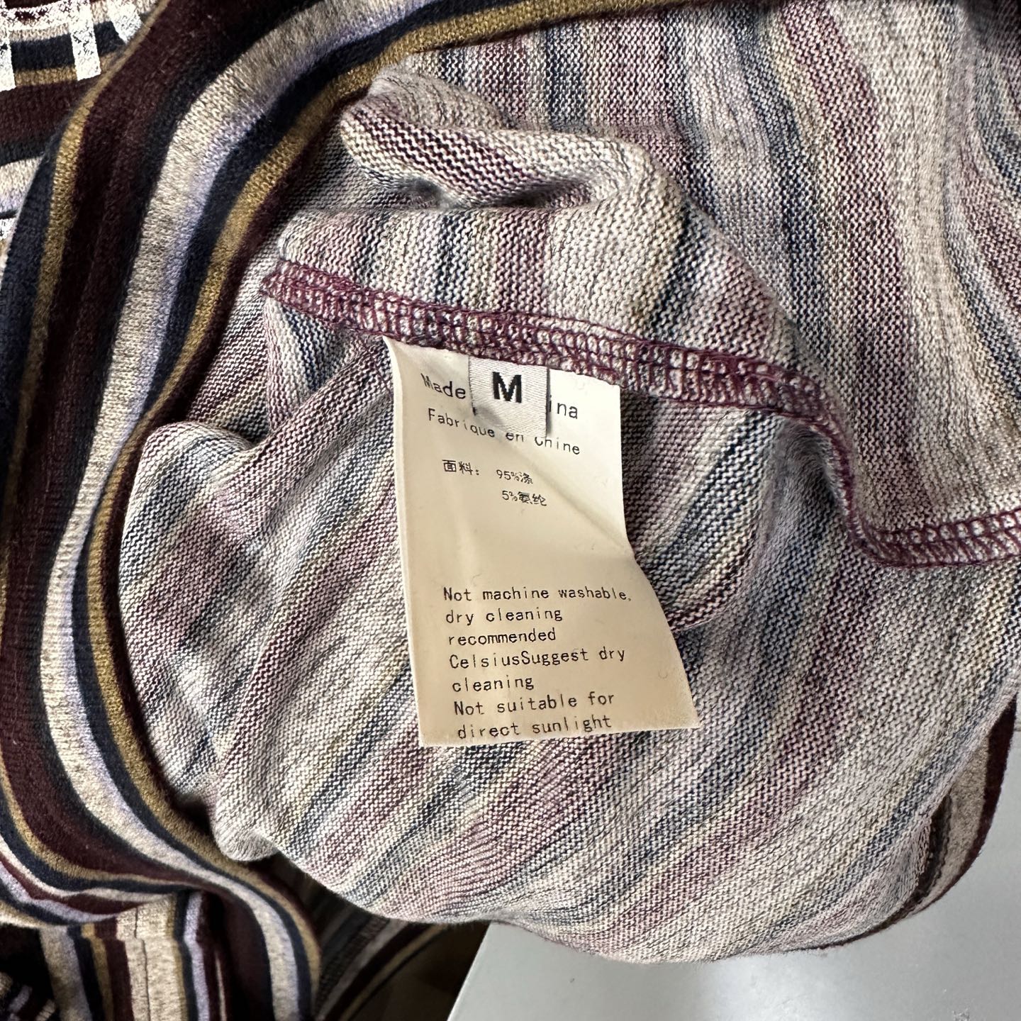 Acne ｜ 新款长袖t，成衣洗水印花工艺，特殊白色条纹织布面料，男女同款，尺码sml