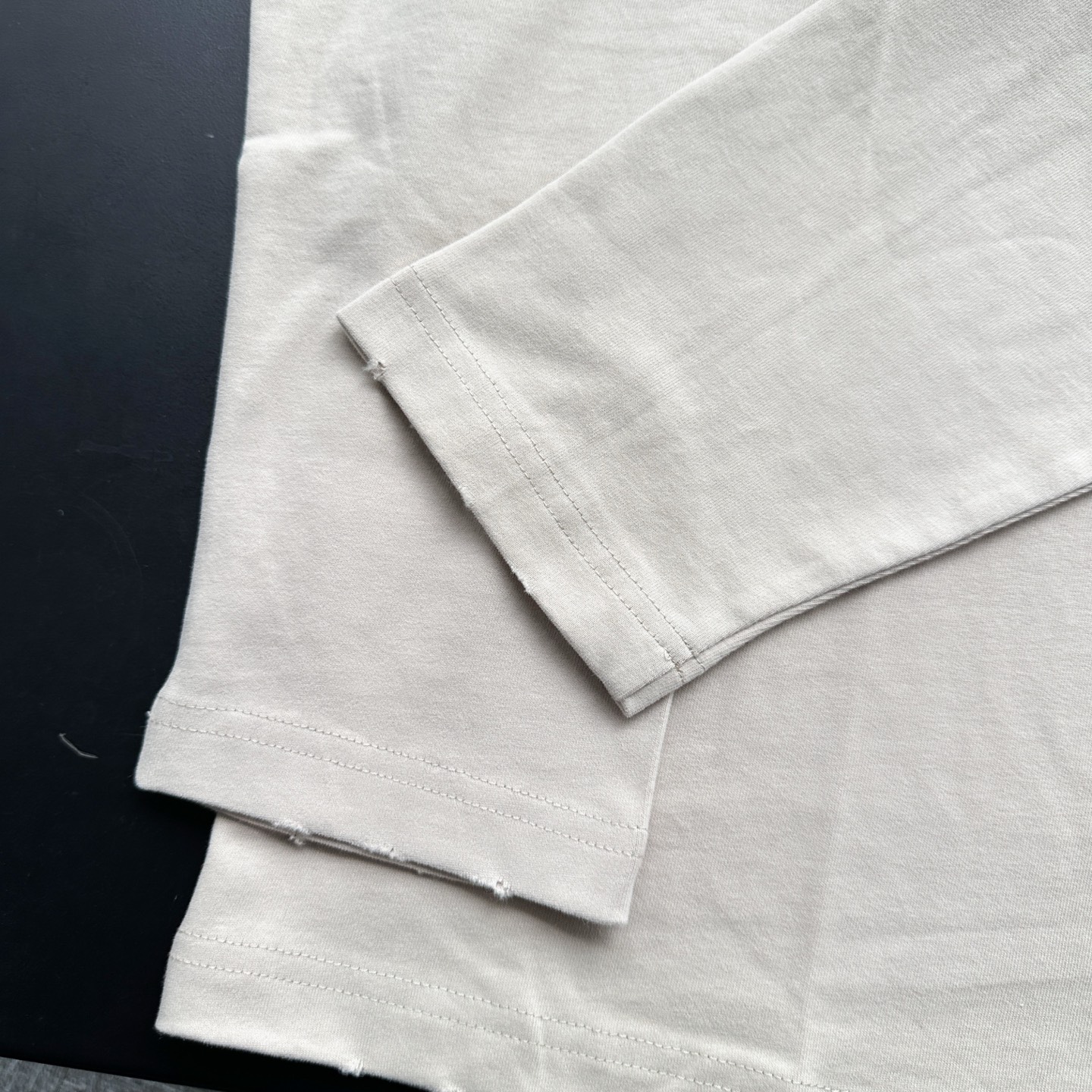 克罗心 ｜ 新款长袖t，成衣洗水吊磨工艺加多处印花，男女同款，尺码sml