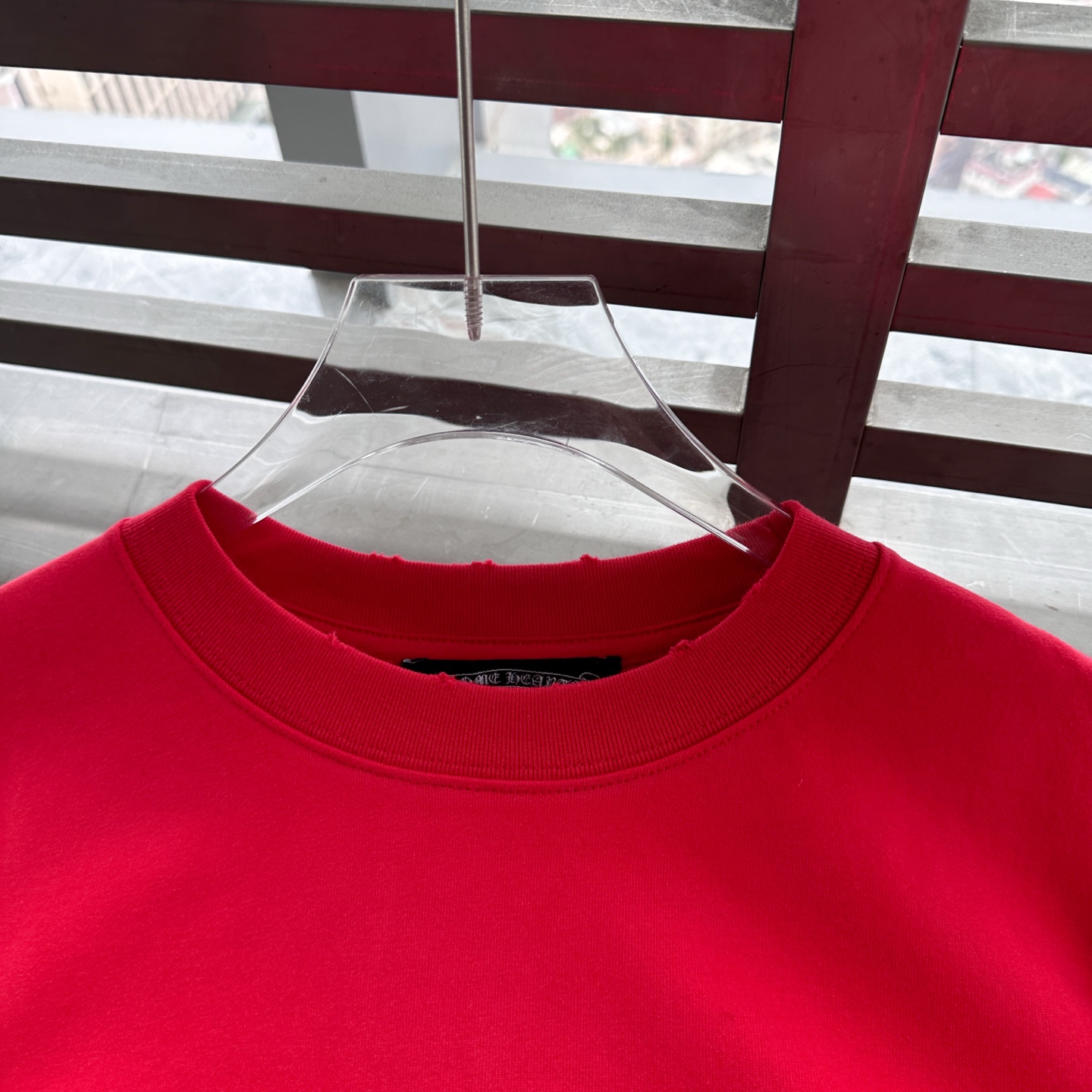 克罗心 ｜ 新款长袖t，成衣洗水吊磨工艺加多处印花，男女同款，尺码sml