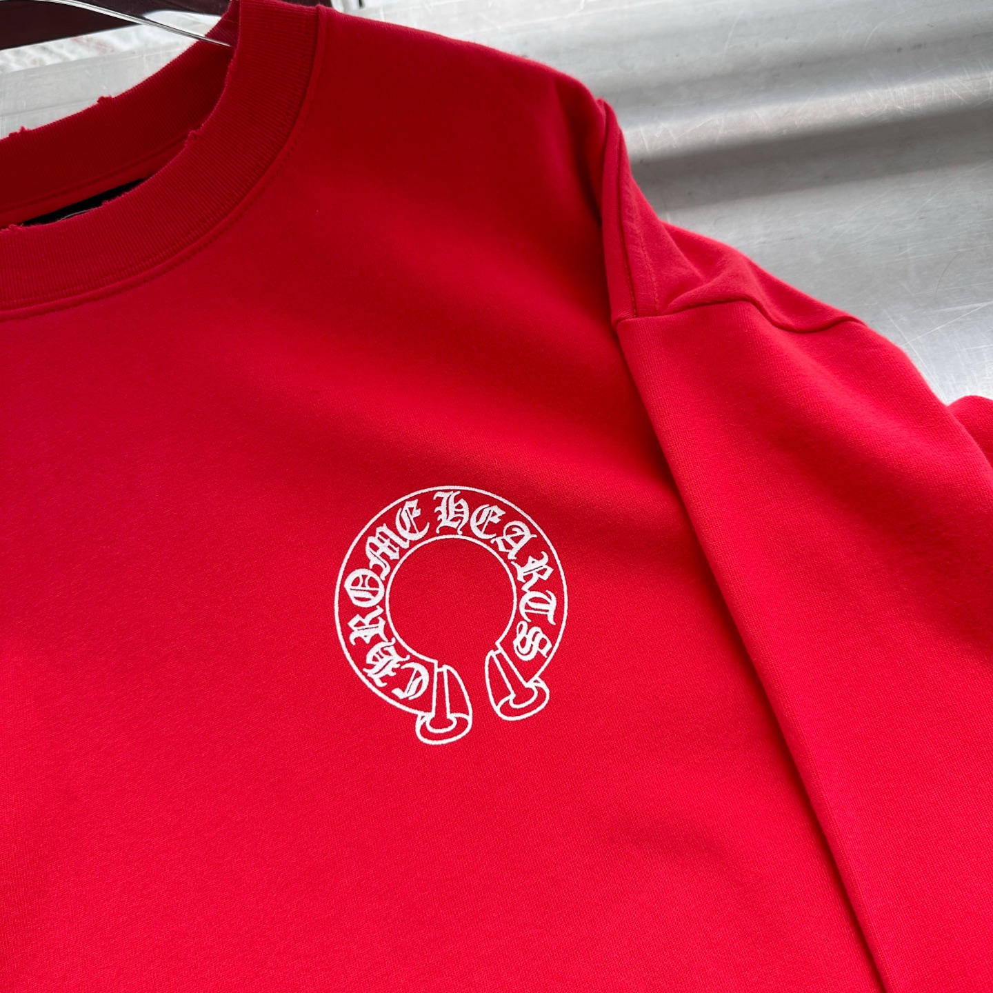 克罗心 ｜ 新款长袖t，成衣洗水吊磨工艺加多处印花，男女同款，尺码sml