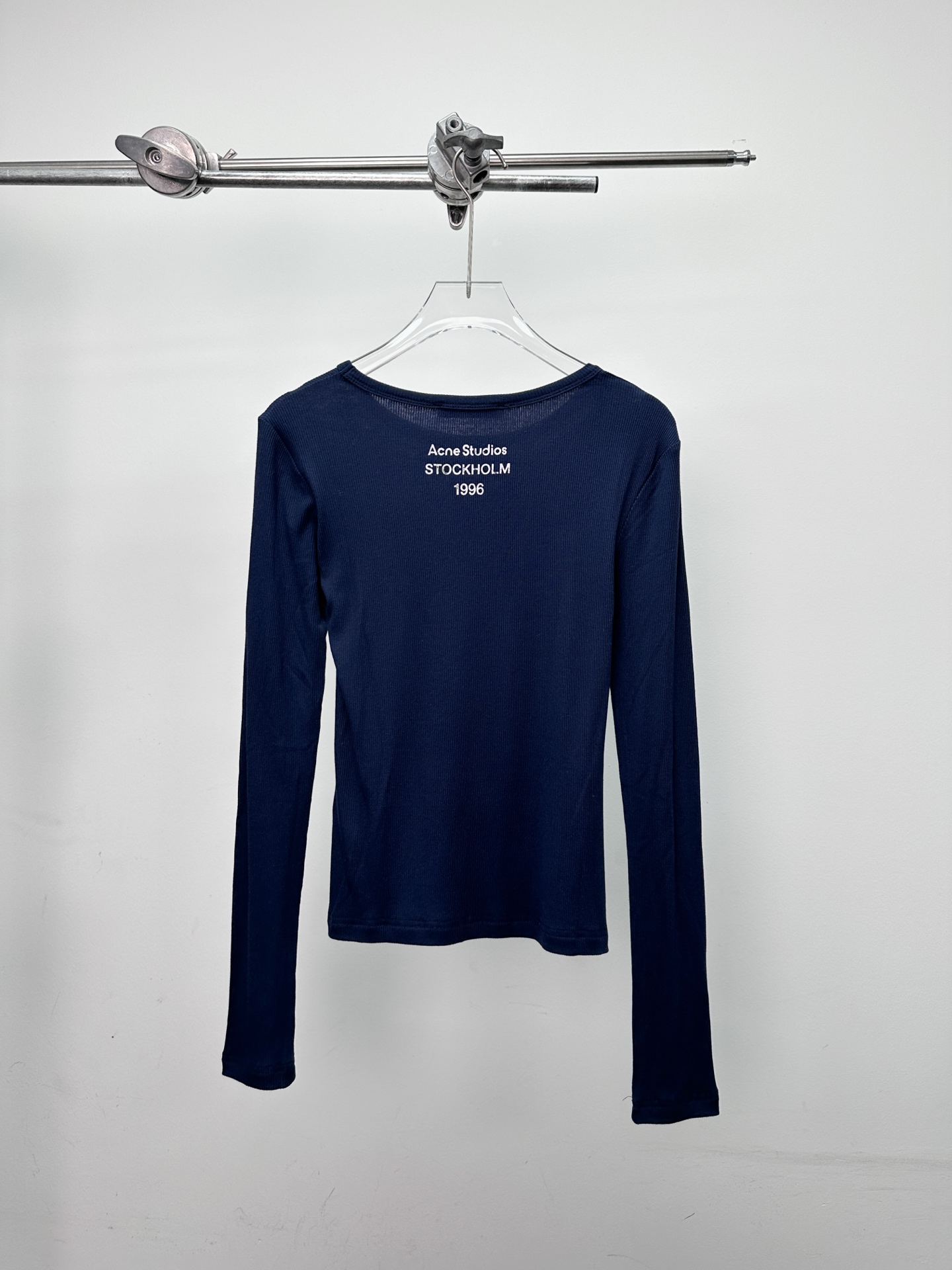 Acne ｜ 新款长袖打底，前后印花莫代尔亚麻面料，休闲时尚，尺码sml