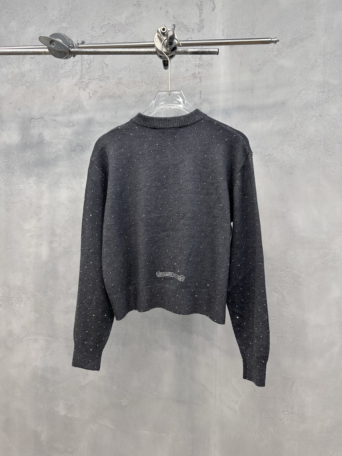 克罗心 ｜ 新款羊毛开衫，成衣烫钻工艺，羊毛混纺面料，休闲时尚，尺码sml