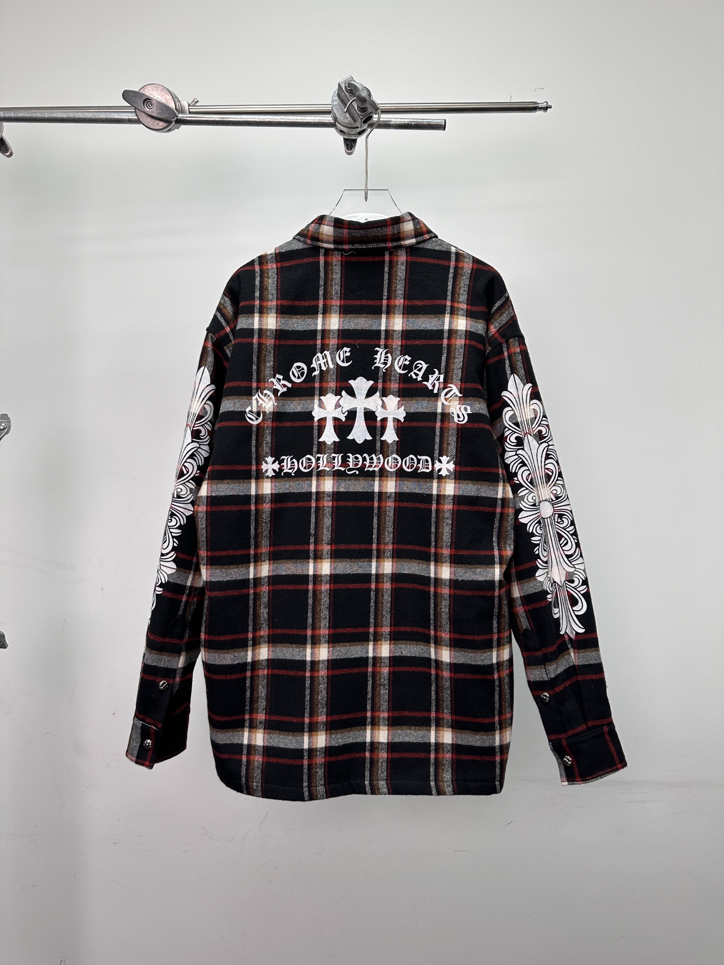 克罗心 ｜ 新款棉衬衣，成衣洗水印花工艺，休闲时尚全棉格子面料，男女同款，尺码sml