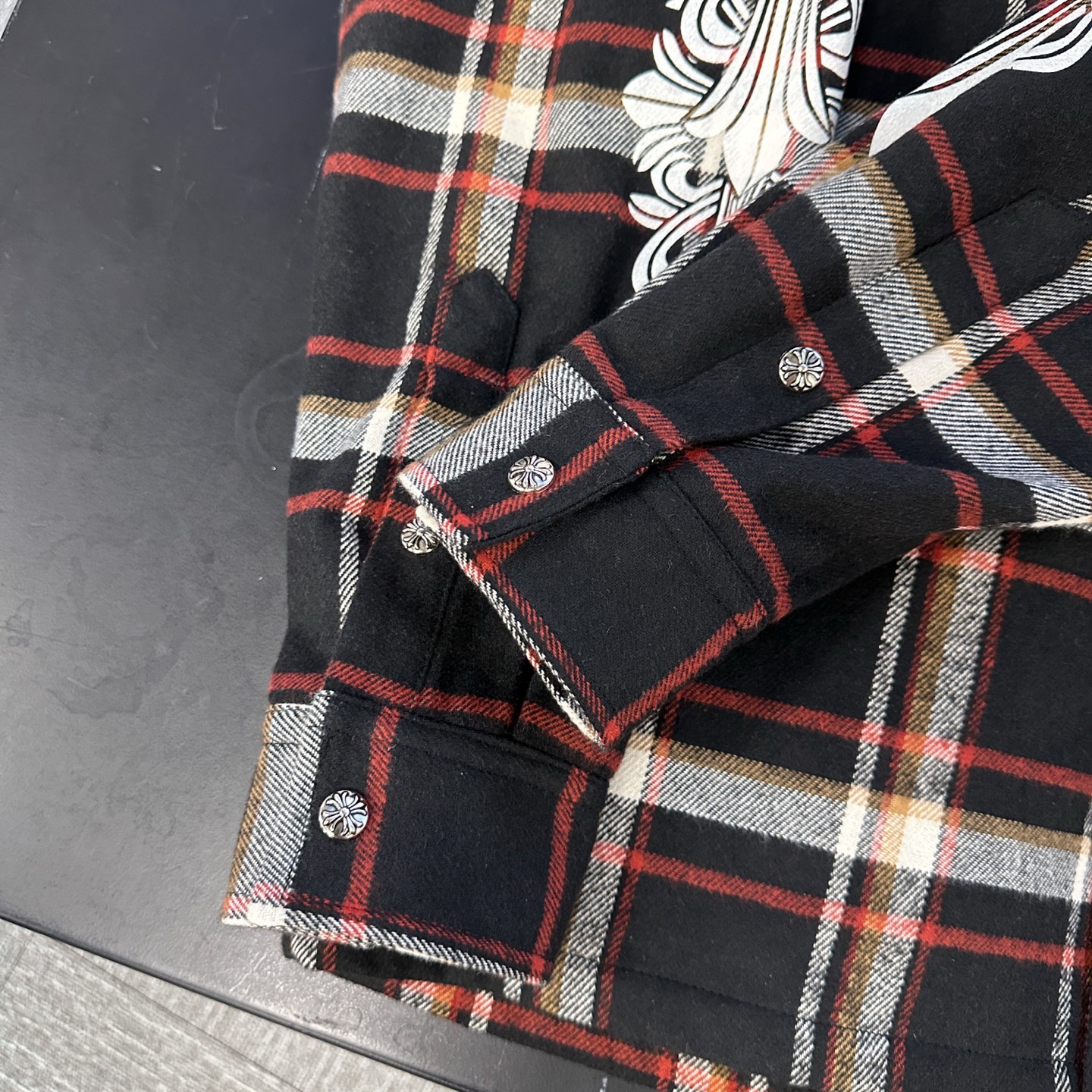 克罗心 ｜ 新款棉衬衣，成衣洗水印花工艺，休闲时尚全棉格子面料，男女同款，尺码sml