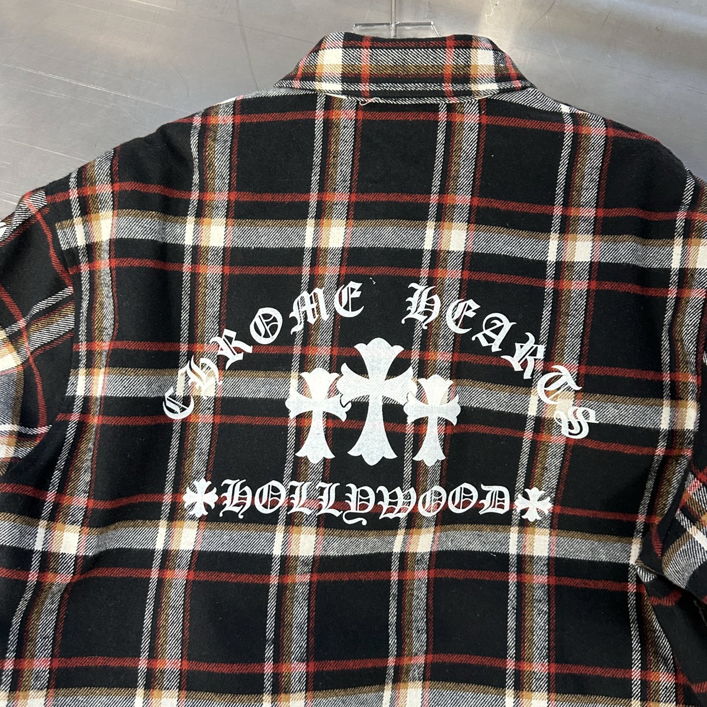 克罗心 ｜ 新款棉衬衣，成衣洗水印花工艺，休闲时尚全棉格子面料，男女同款，尺码sml