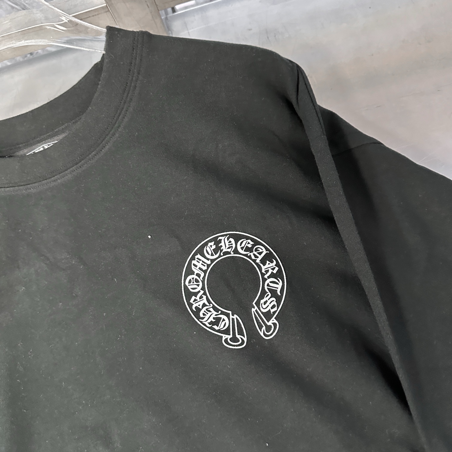 🌾克罗心 ｜ 新款长袖t，全身4处印花，双面德绒保暖面料，男女同款，尺码sml