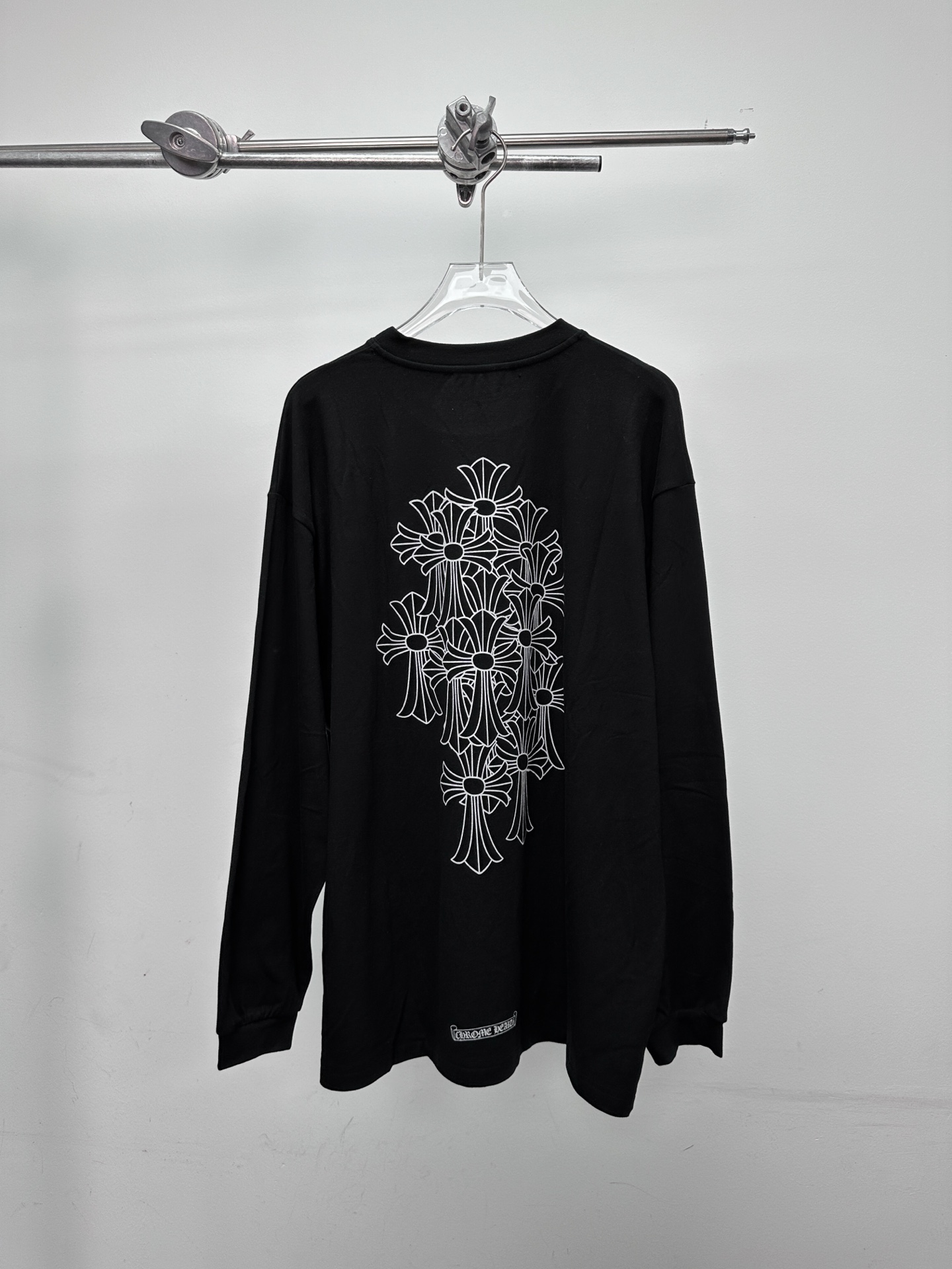 🌾克罗心 ｜ 新款长袖t，全身4处印花，双面德绒保暖面料，男女同款，尺码sml