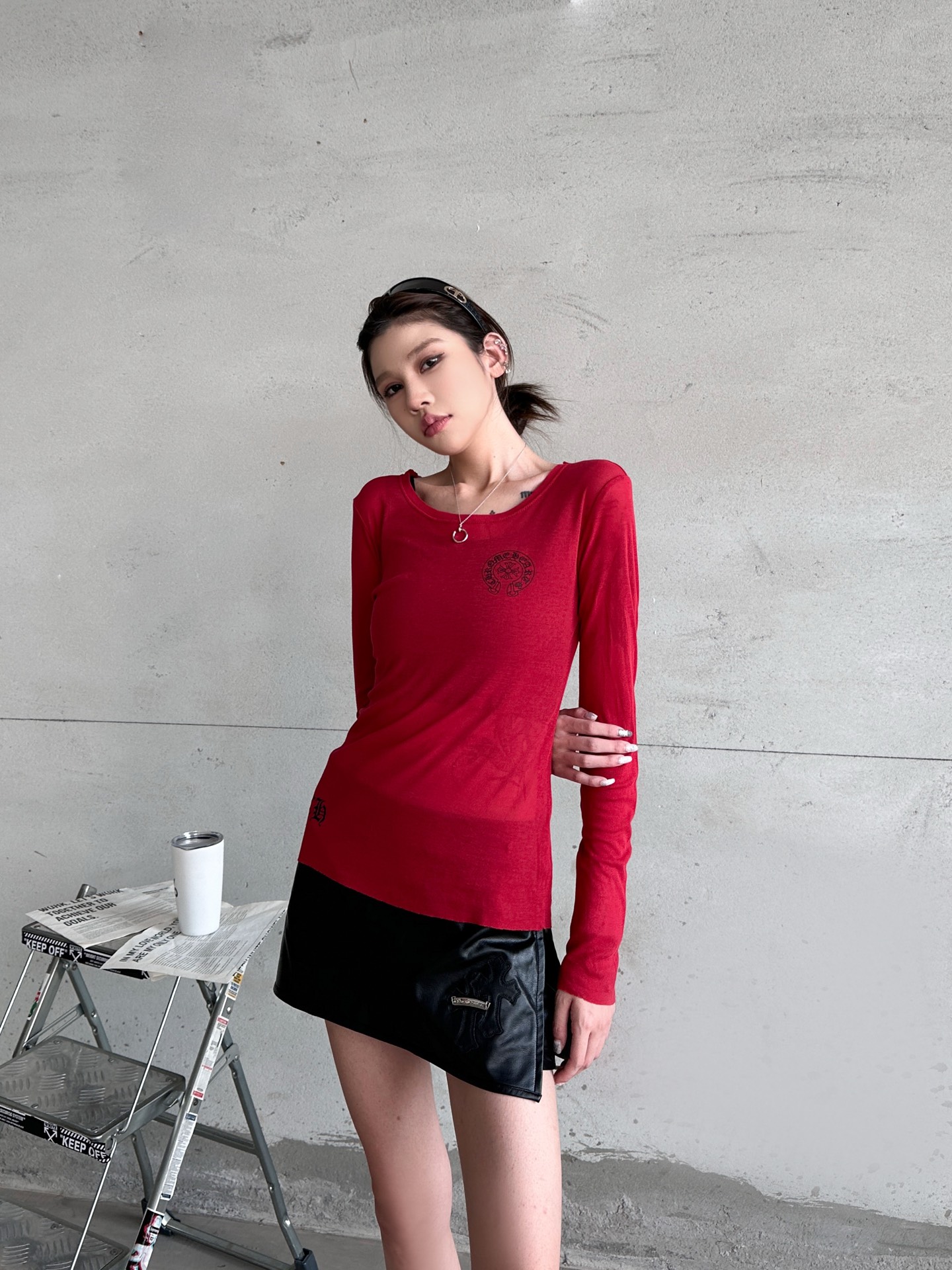 🌾克罗心 ｜ 新款长袖打底，日本进口100%高粘棉，多处印花工艺，特殊面料加持高级感强，尺码sml