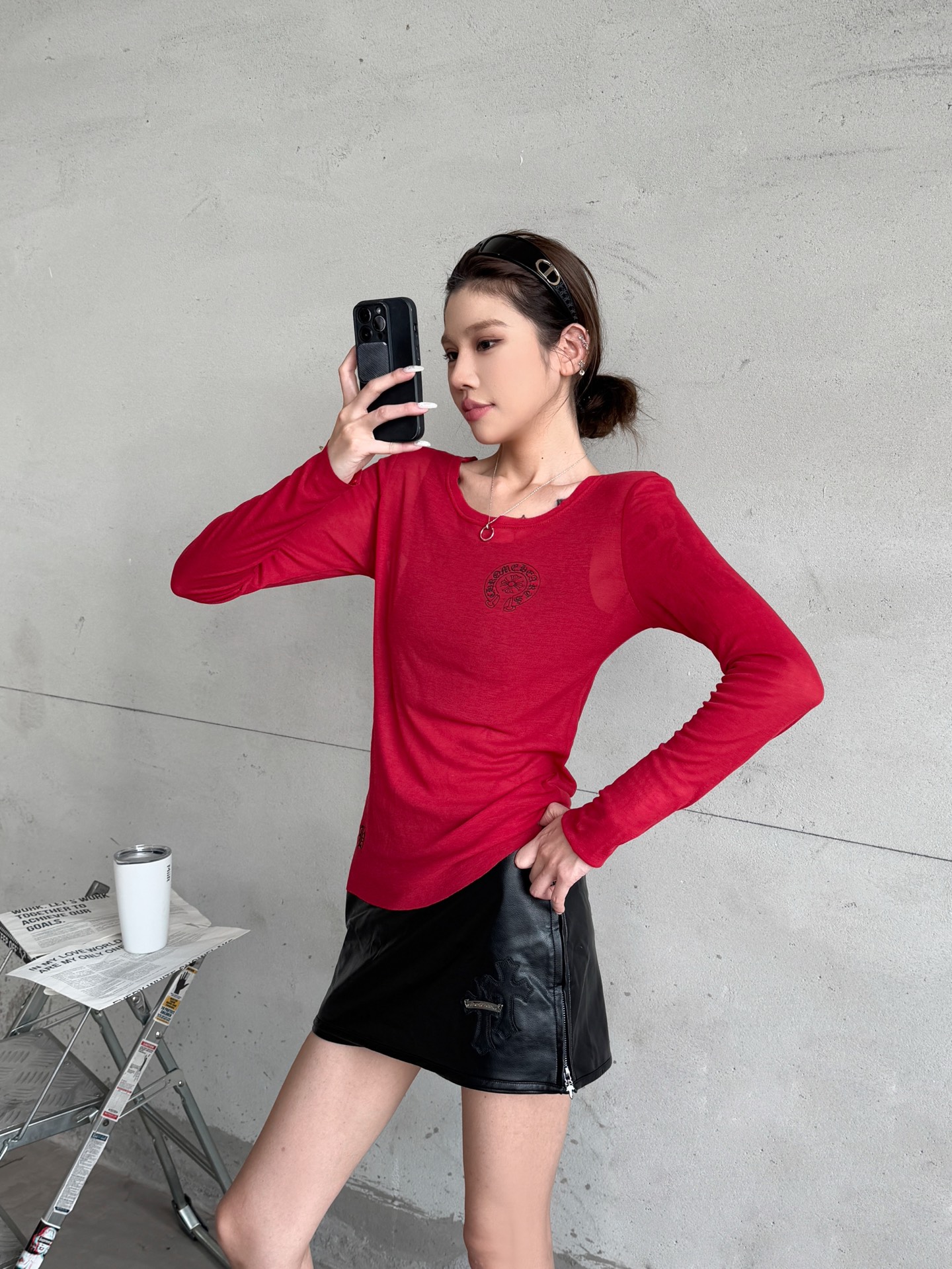 🌾克罗心 ｜ 新款长袖打底，日本进口100%高粘棉，多处印花工艺，特殊面料加持高级感强，尺码sml