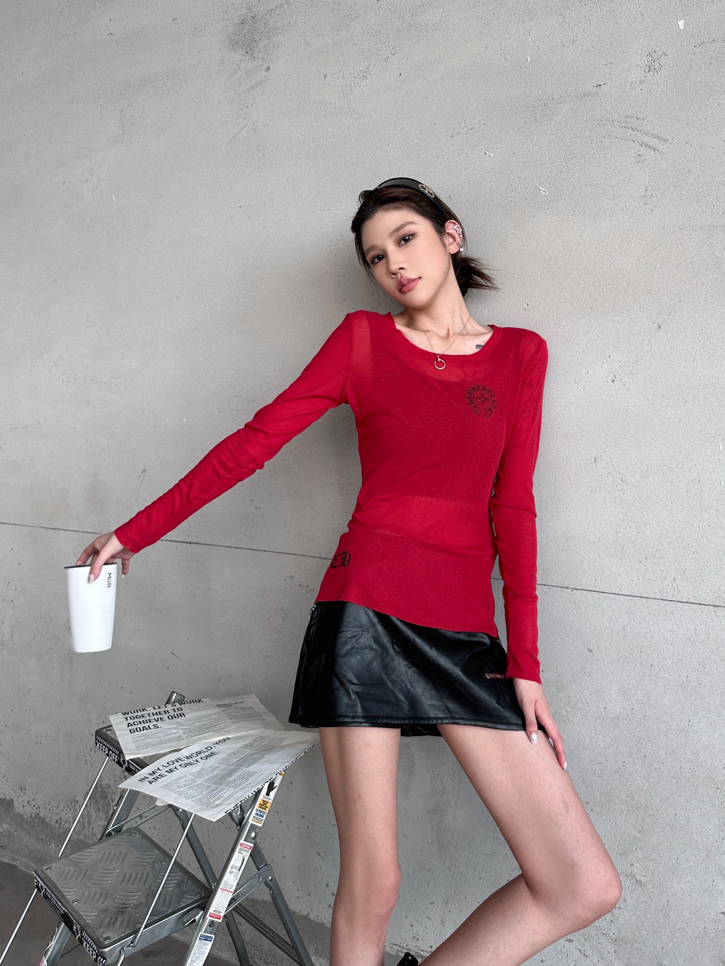 🌾克罗心 ｜ 新款长袖打底，日本进口100%高粘棉，多处印花工艺，特殊面料加持高级感强，尺码sml