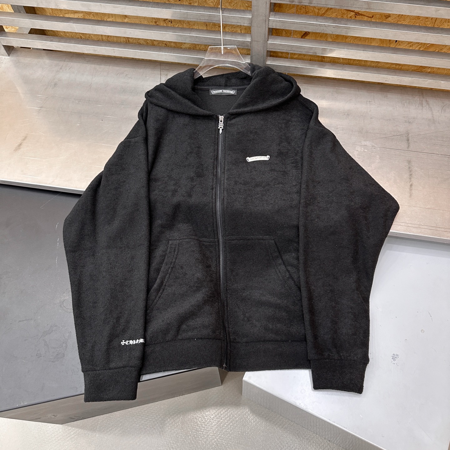 🌾克罗心 ｜ 新款摇粒绒开衫，经典刺绣标工艺，进口高密保暖摇粒绒开衫，男女同款，尺码sml