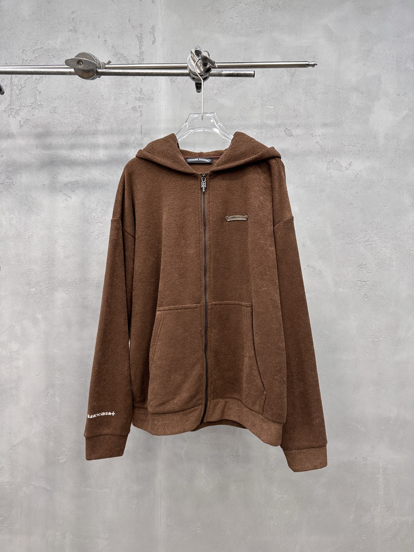 🌾克罗心 ｜ 新款摇粒绒开衫，经典刺绣标工艺，进口高密保暖摇粒绒开衫，男女同款，尺码sml