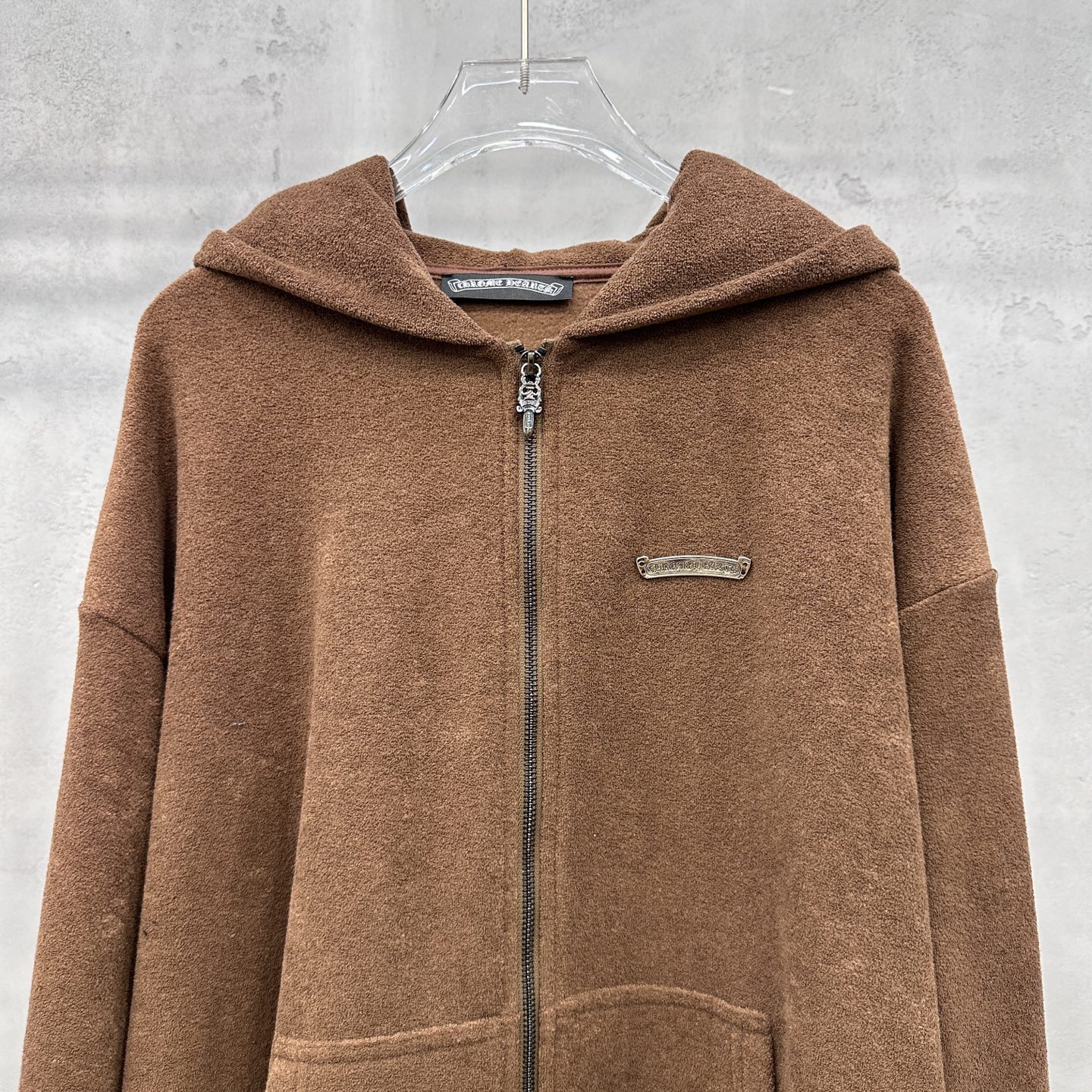 🌾克罗心 ｜ 新款摇粒绒开衫，经典刺绣标工艺，进口高密保暖摇粒绒开衫，男女同款，尺码sml