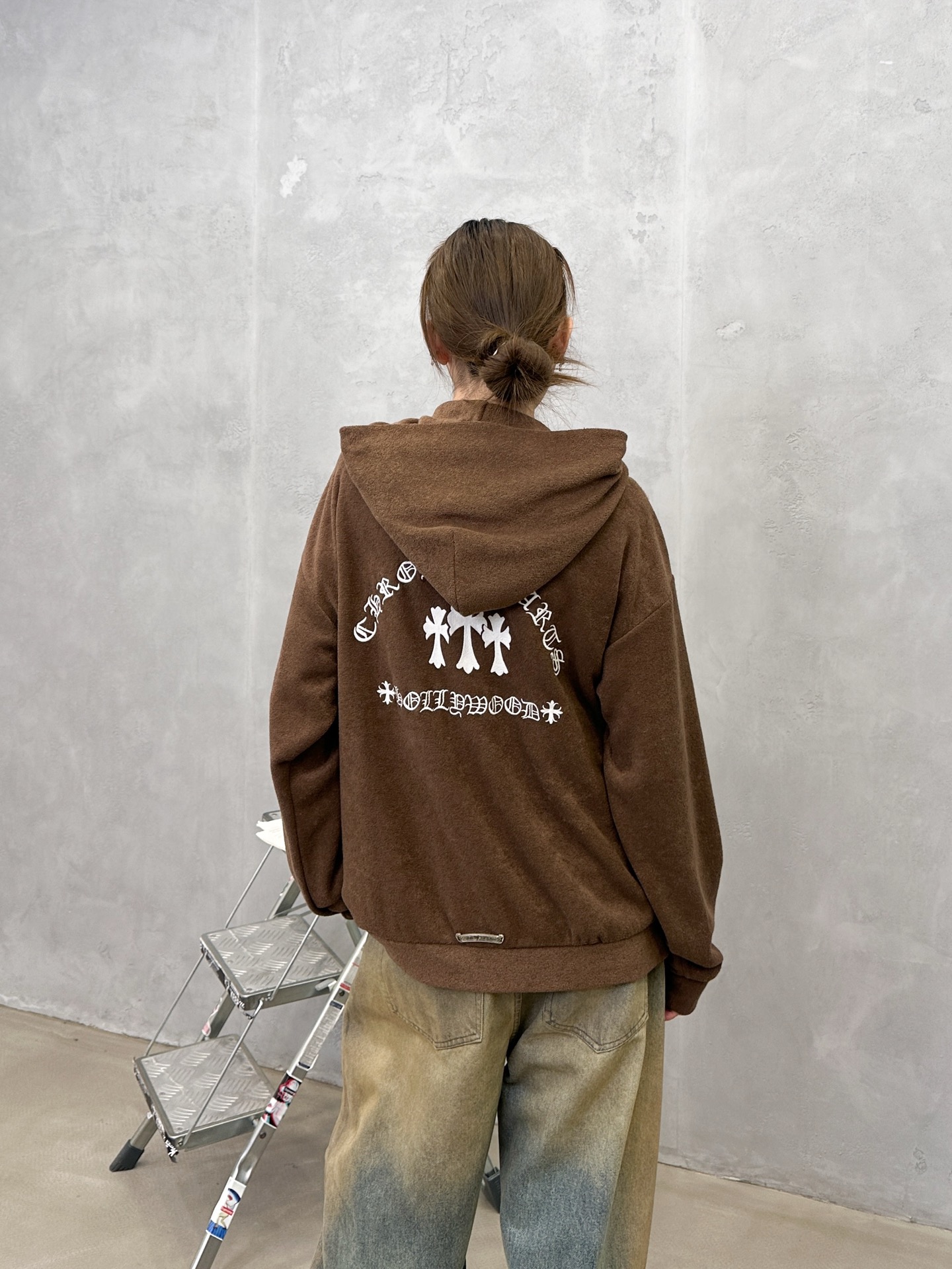 🌾克罗心 ｜ 新款摇粒绒开衫，经典刺绣标工艺，进口高密保暖摇粒绒开衫，男女同款，尺码sml