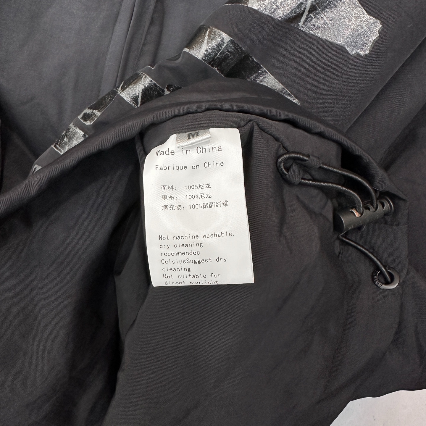 🌾巴黎 ｜ 新款棉服外套，成衣洗水胶布印花工艺，男女同款，尺码sml