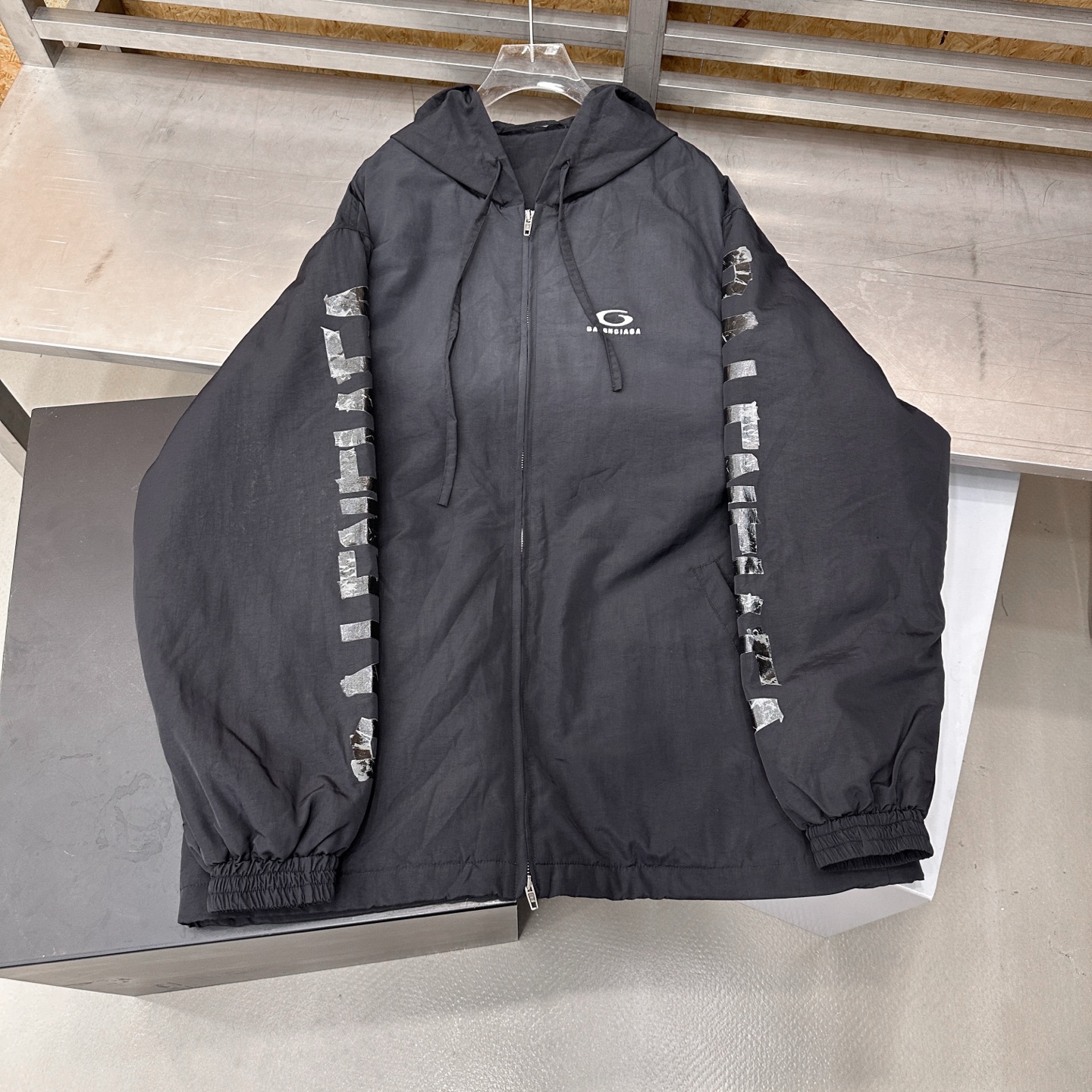 🌾巴黎 ｜ 新款棉服外套，成衣洗水胶布印花工艺，男女同款，尺码sml