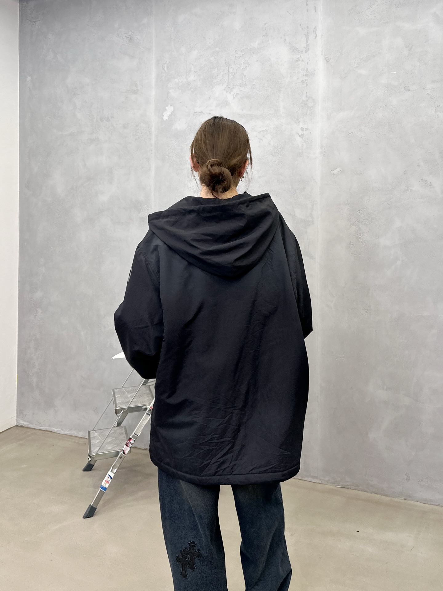 🌾巴黎 ｜ 新款棉服外套，成衣洗水胶布印花工艺，男女同款，尺码sml