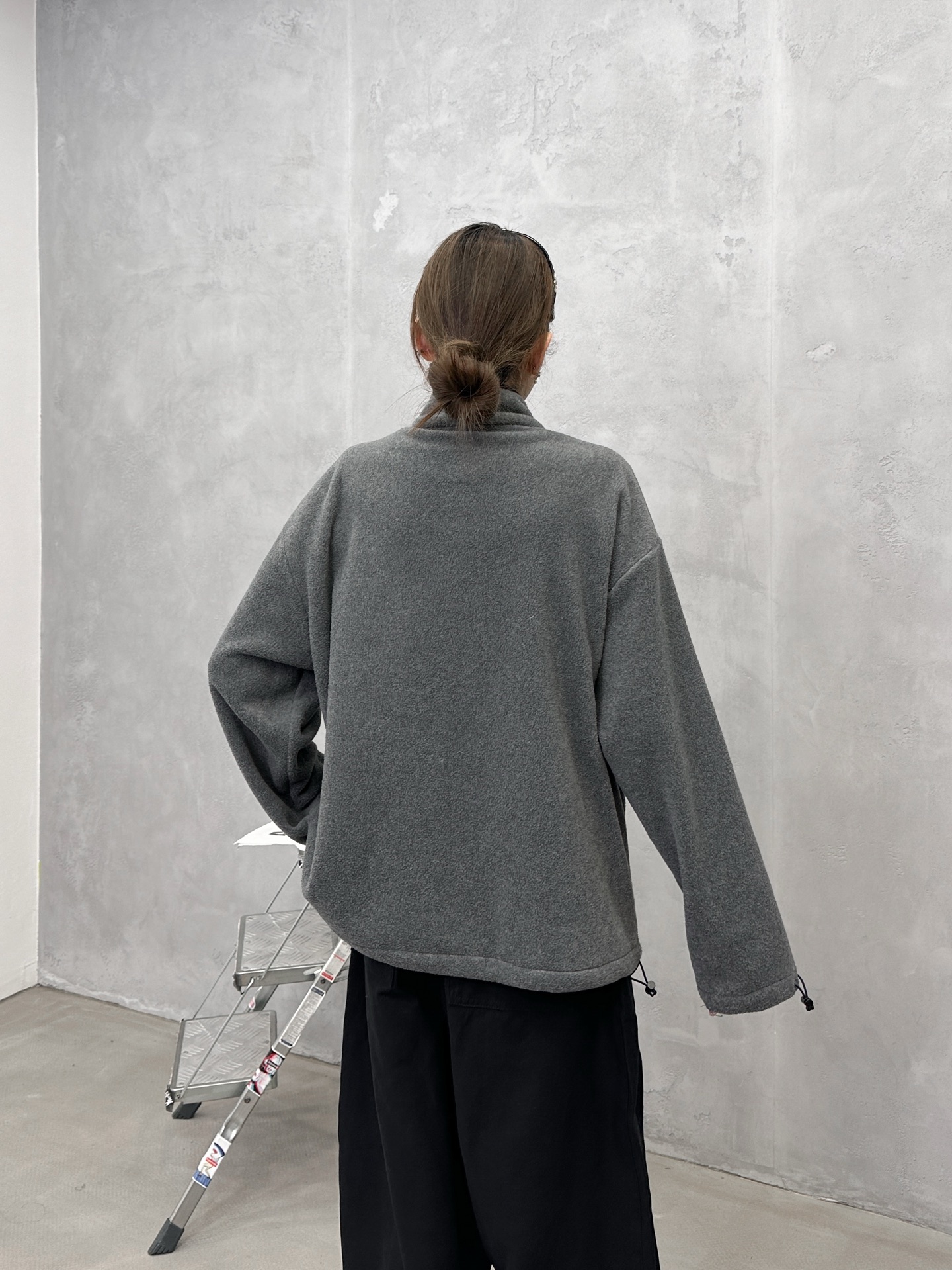 🌾克罗心 ｜ 新款摇粒绒开衫，经典刺绣标，高密保暖摇粒绒面料，休闲时尚，男女同款，尺码sml