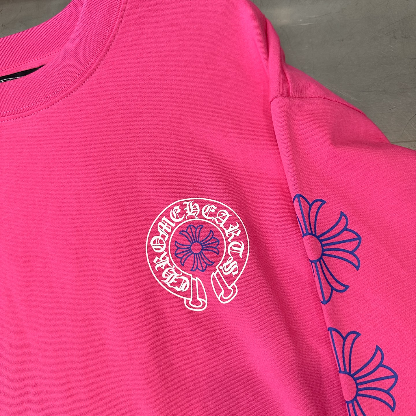 🌾克罗心 ｜ 新款长袖t，成衣洗水加5处印花工艺，男女同款，尺码sml