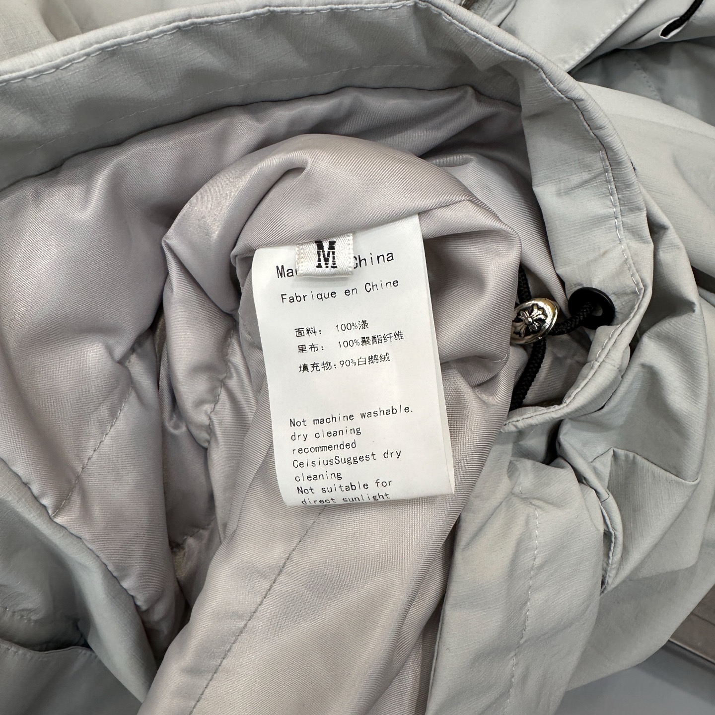 🌾克罗心 ｜ 新款羽绒服，经典印花标，复杂结构款式，90白鹅绒填充，都市户外休闲，男女同款，尺码sml