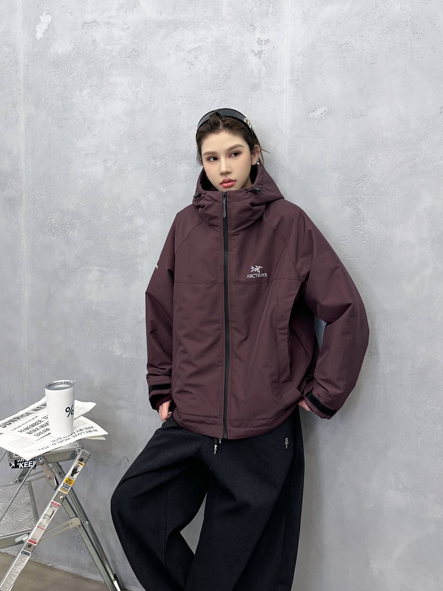 🌾鸟 ｜ 新款羽绒服，经典刺绣标，高密格子户外梭织面料，90白鹅绒填充，男女同款，尺码sml