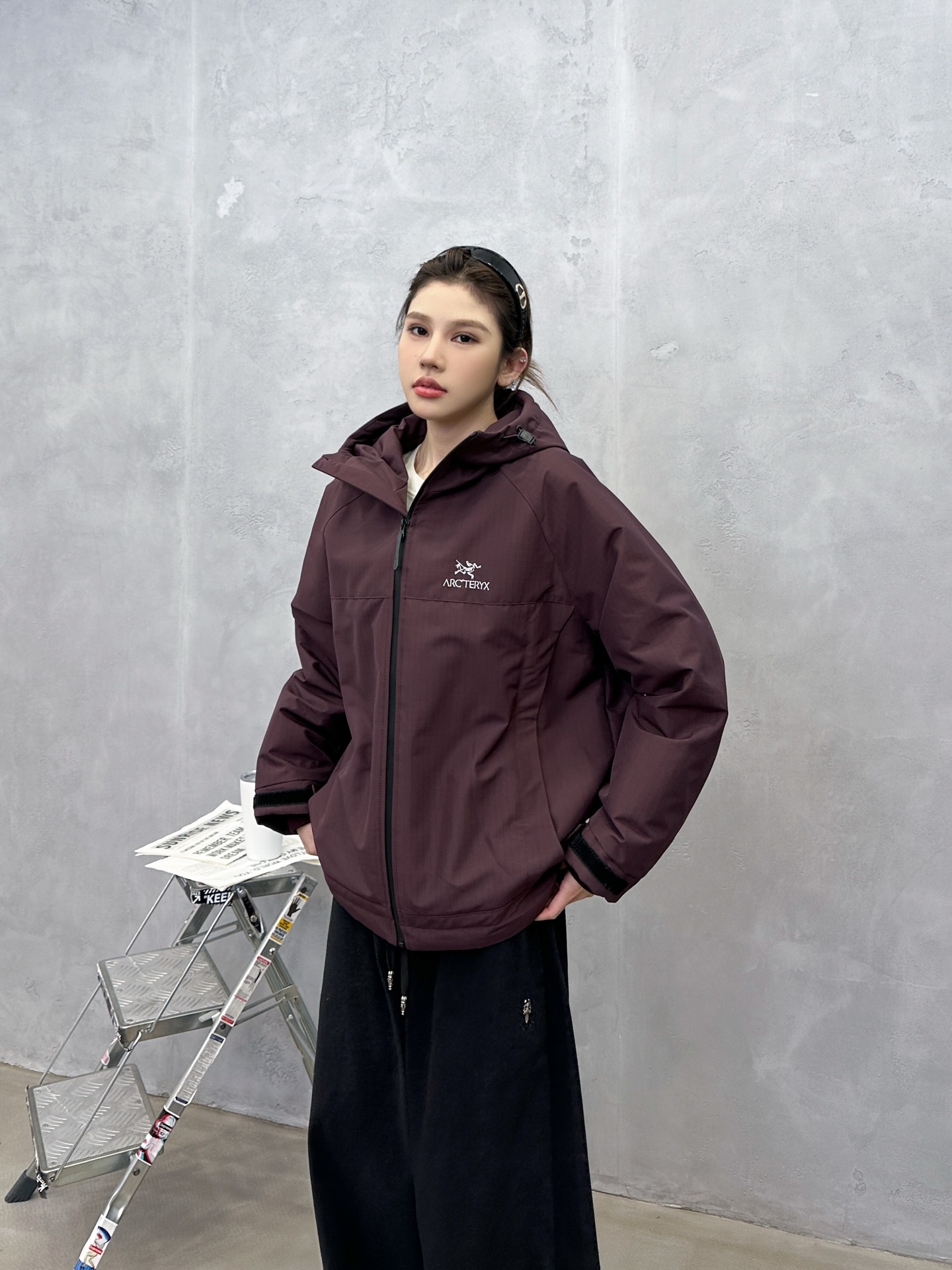 🌾鸟 ｜ 新款羽绒服，经典刺绣标，高密格子户外梭织面料，90白鹅绒填充，男女同款，尺码sml