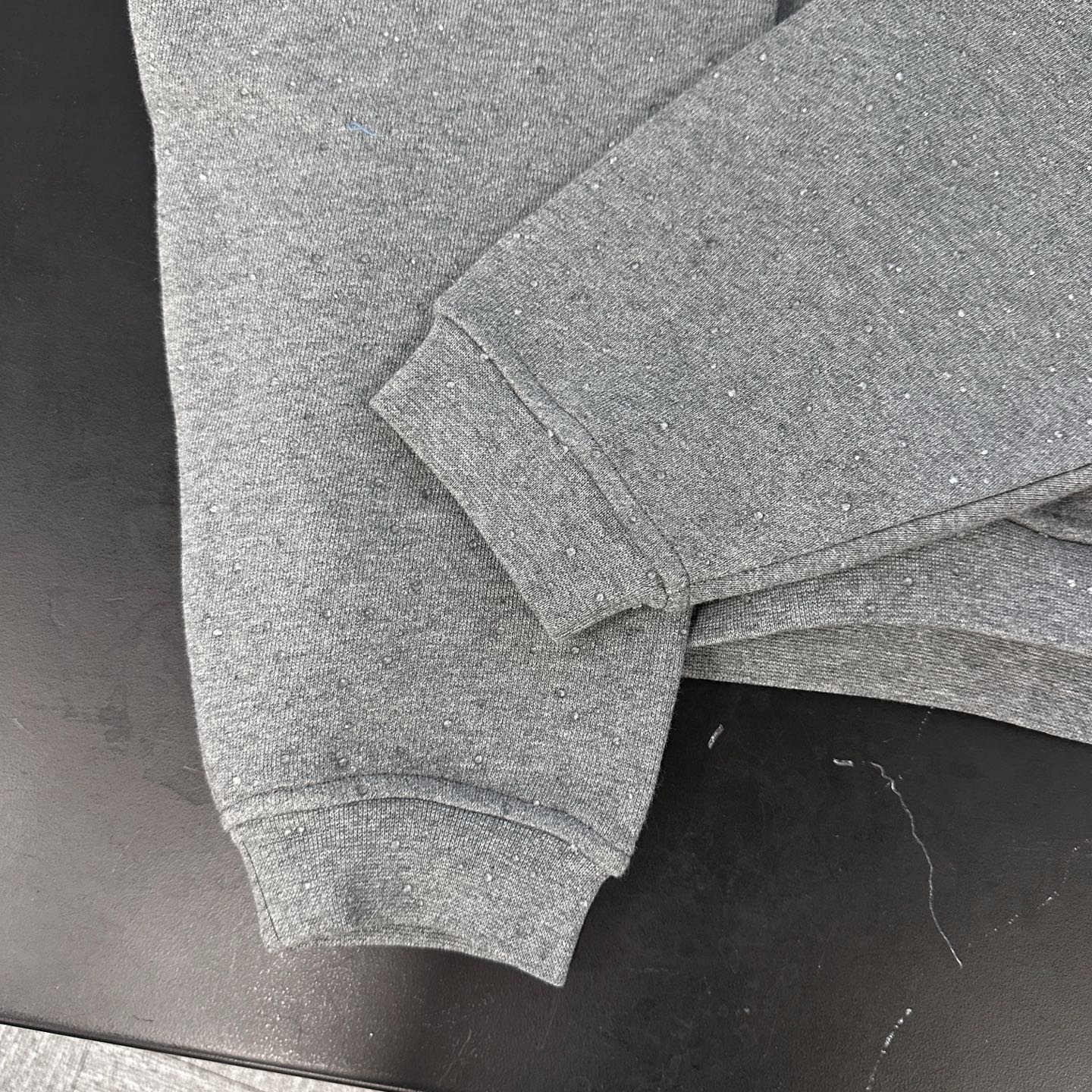 🌾克罗心 ｜ 新款卫衣开衫，经典硅胶闪粉印花标，成衣全身烫钻工艺，休闲时尚，尺码sml