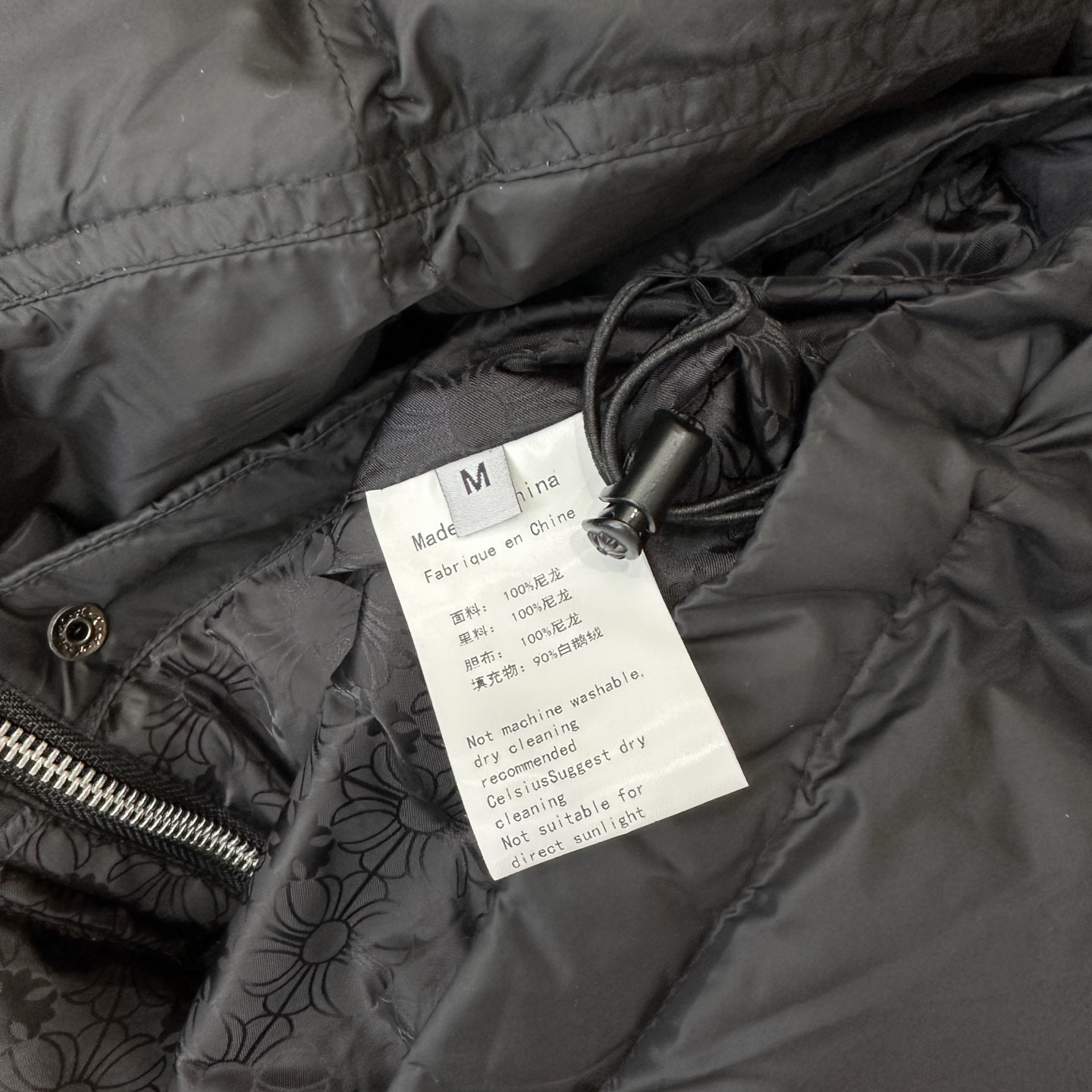 🌾克罗心 ｜ 新款羽绒服，经典印花标，经典结构款式，90白鹅绒填充，男女同款，尺码sml