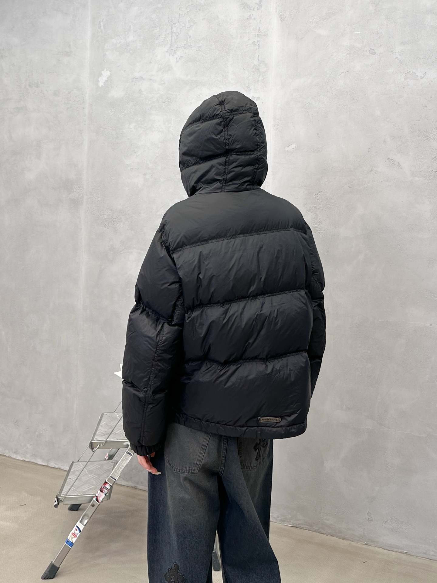 🌾克罗心 ｜ 新款羽绒服，经典印花标，经典结构款式，90白鹅绒填充，男女同款，尺码sml