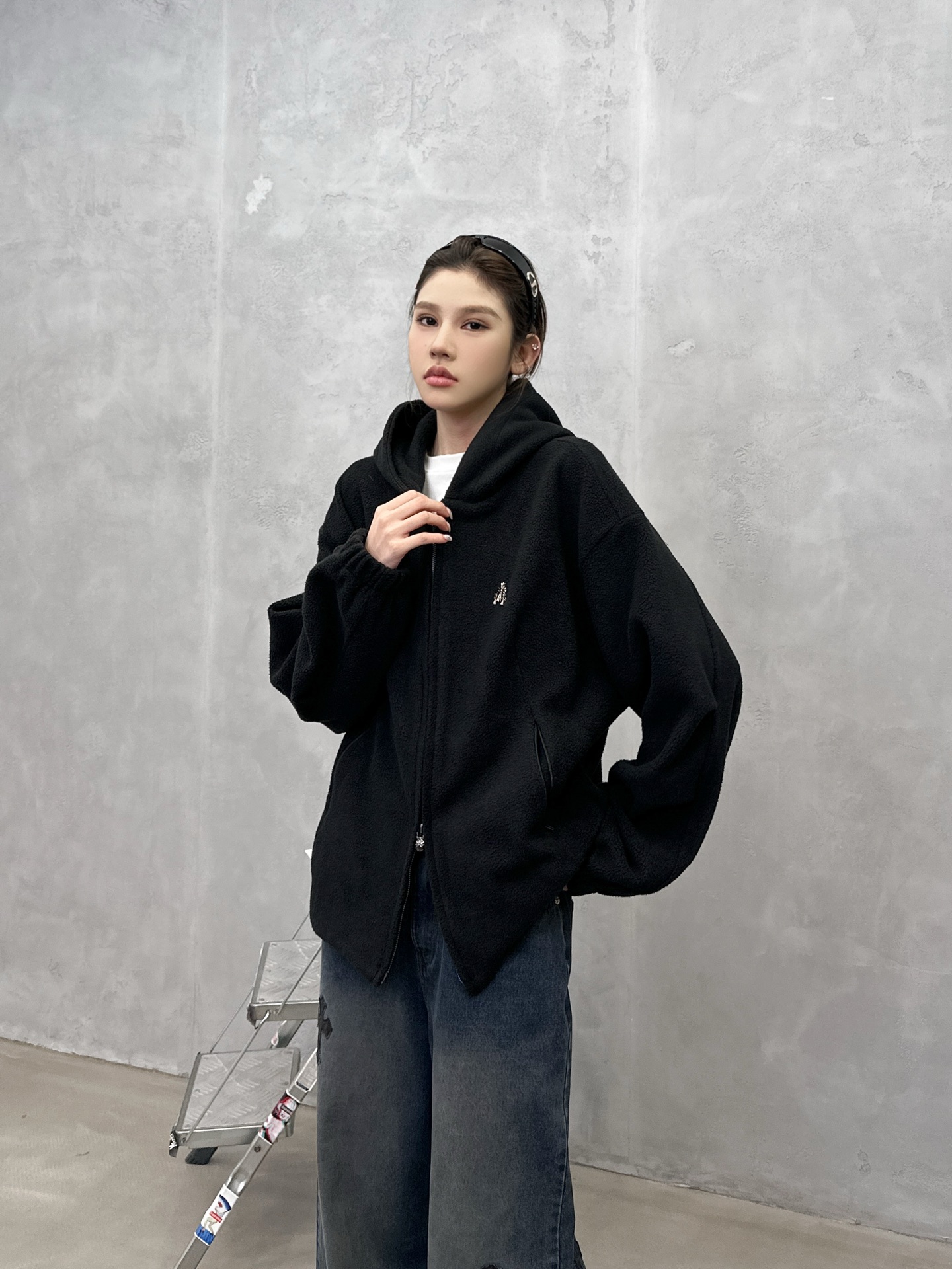 🌾克罗心 ｜ 新款开衫，经典品牌五金标，最新科技高密摇粒绒保暖面料，男女同款，尺码sml