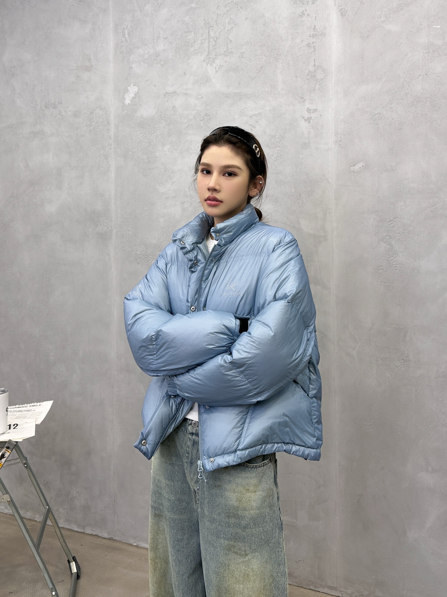 🌾鸟 ｜ 新款羽绒服，经典印花进口防脱印花材料，结构超薄面料高克重90白鹅绒，男女同款，尺码sml