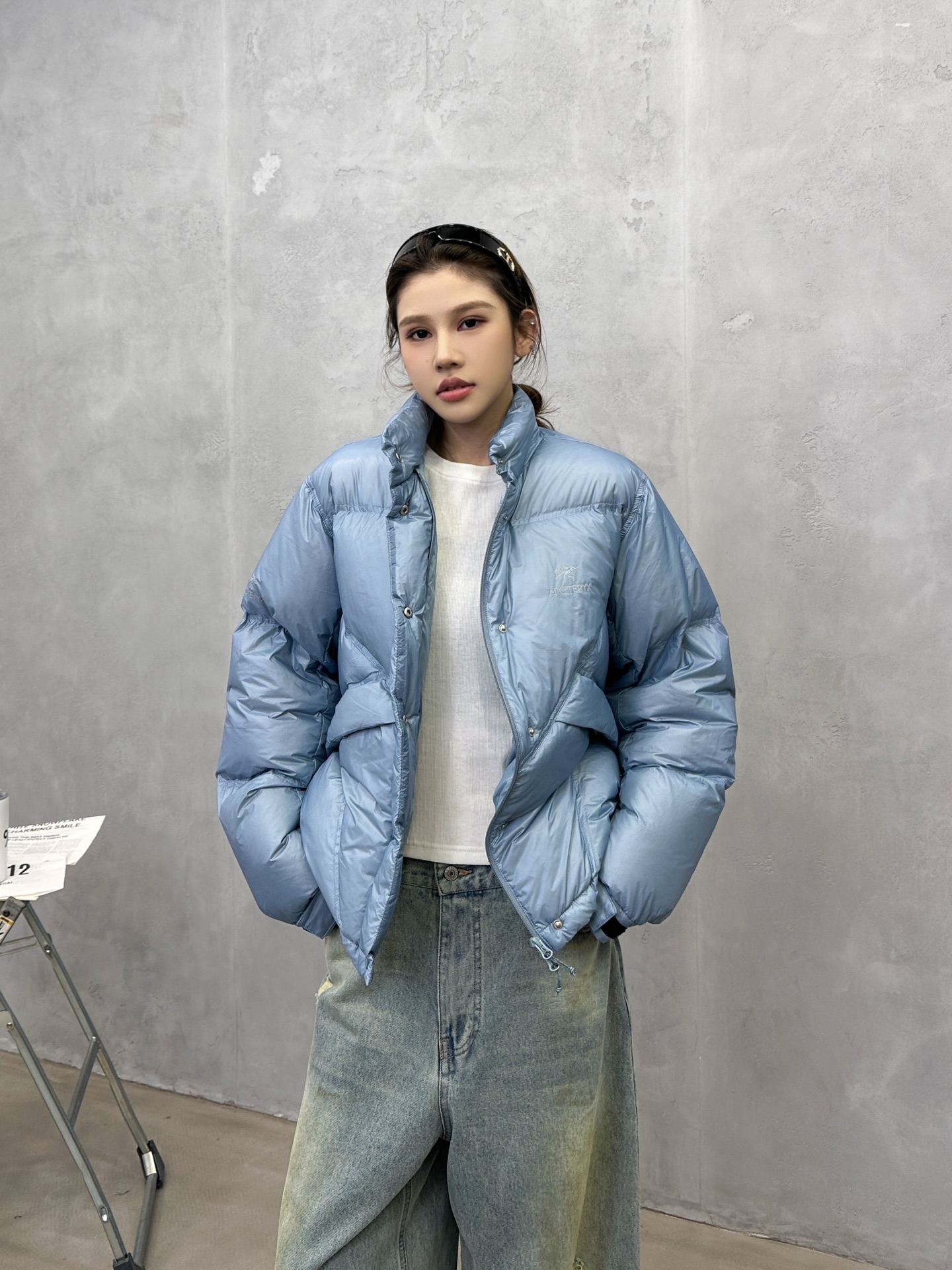 🌾鸟 ｜ 新款羽绒服，经典印花进口防脱印花材料，结构超薄面料高克重90白鹅绒，男女同款，尺码sml