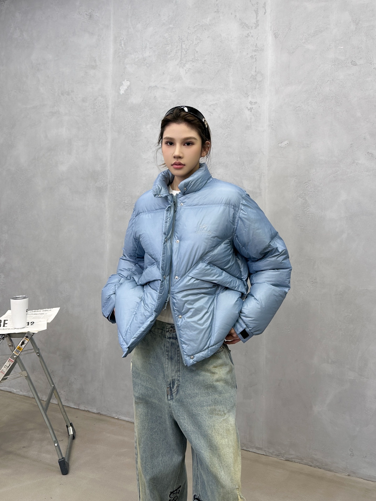 🌾鸟 ｜ 新款羽绒服，经典印花进口防脱印花材料，结构超薄面料高克重90白鹅绒，男女同款，尺码sml