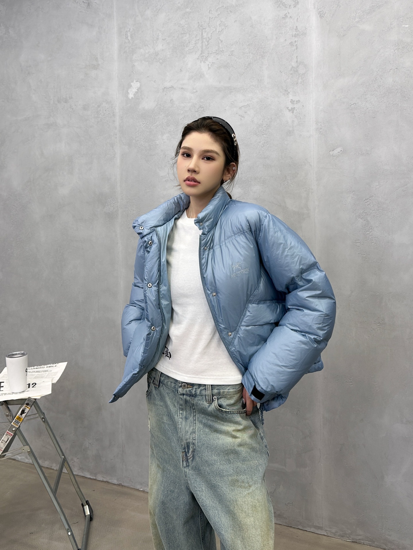 🌾鸟 ｜ 新款羽绒服，经典印花进口防脱印花材料，结构超薄面料高克重90白鹅绒，男女同款，尺码sml