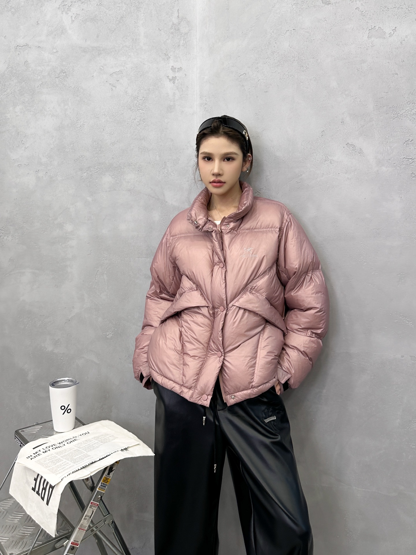 🌾鸟 ｜ 新款羽绒服，经典印花进口防脱印花材料，结构超薄面料高克重90白鹅绒，男女同款，尺码sml