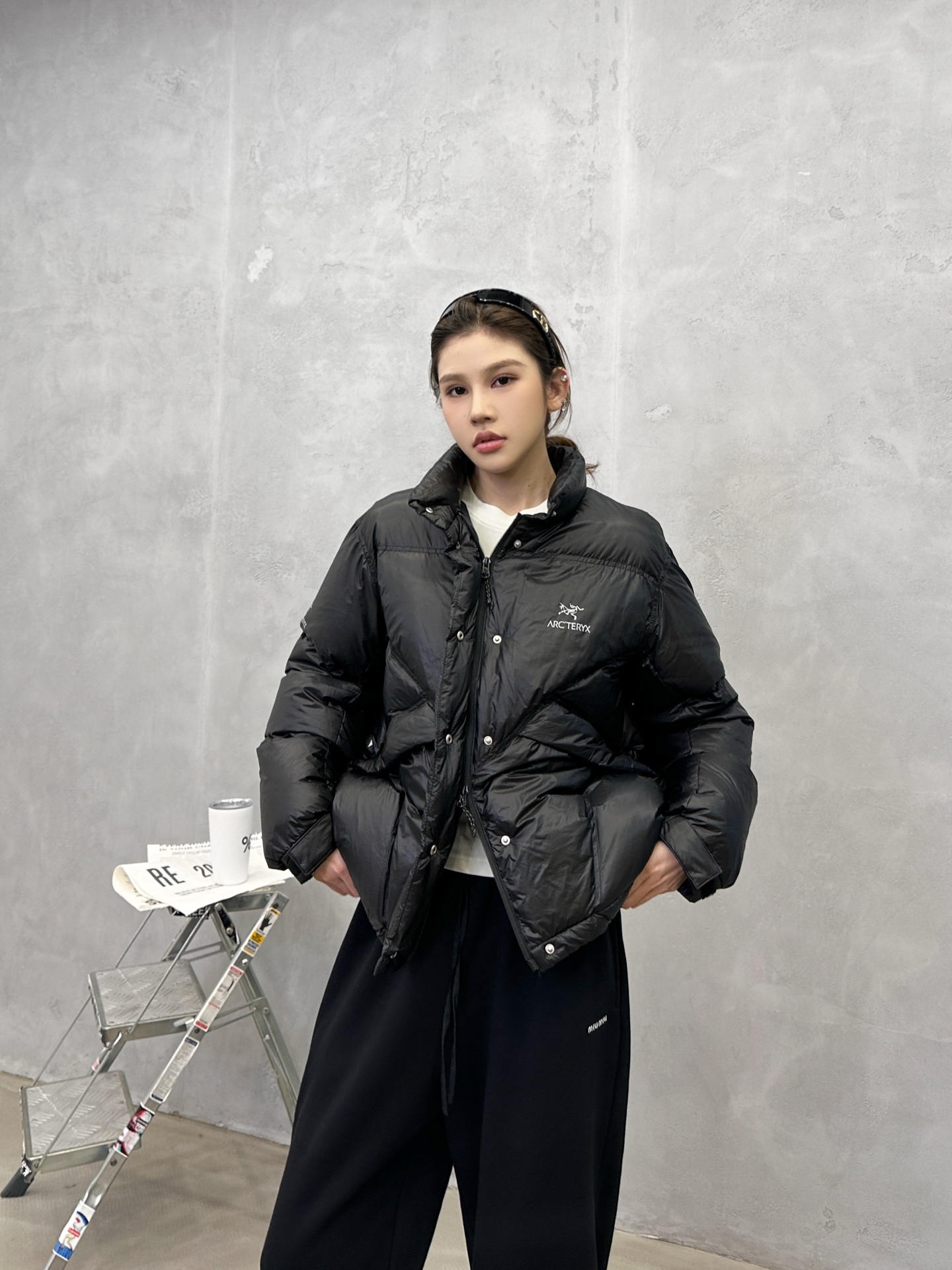 🌾鸟 ｜ 新款羽绒服，经典印花进口防脱印花材料，结构超薄面料高克重90白鹅绒，男女同款，尺码sml