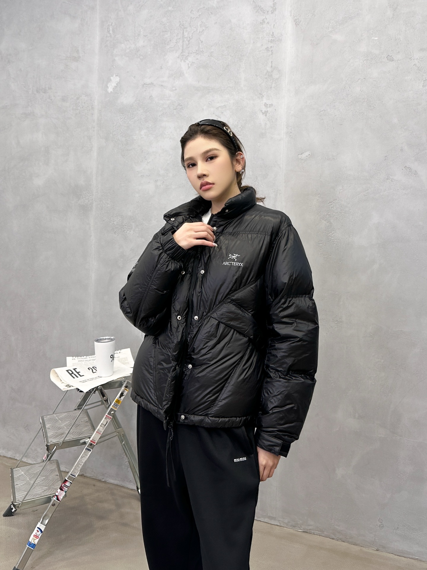 🌾鸟 ｜ 新款羽绒服，经典印花进口防脱印花材料，结构超薄面料高克重90白鹅绒，男女同款，尺码sml