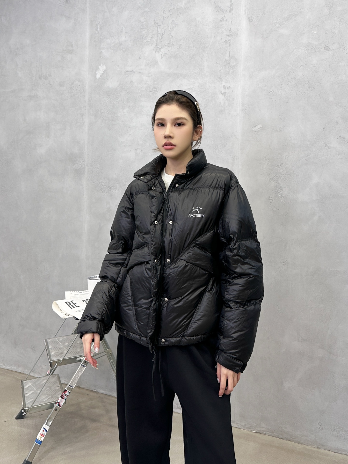 🌾鸟 ｜ 新款羽绒服，经典印花进口防脱印花材料，结构超薄面料高克重90白鹅绒，男女同款，尺码sml