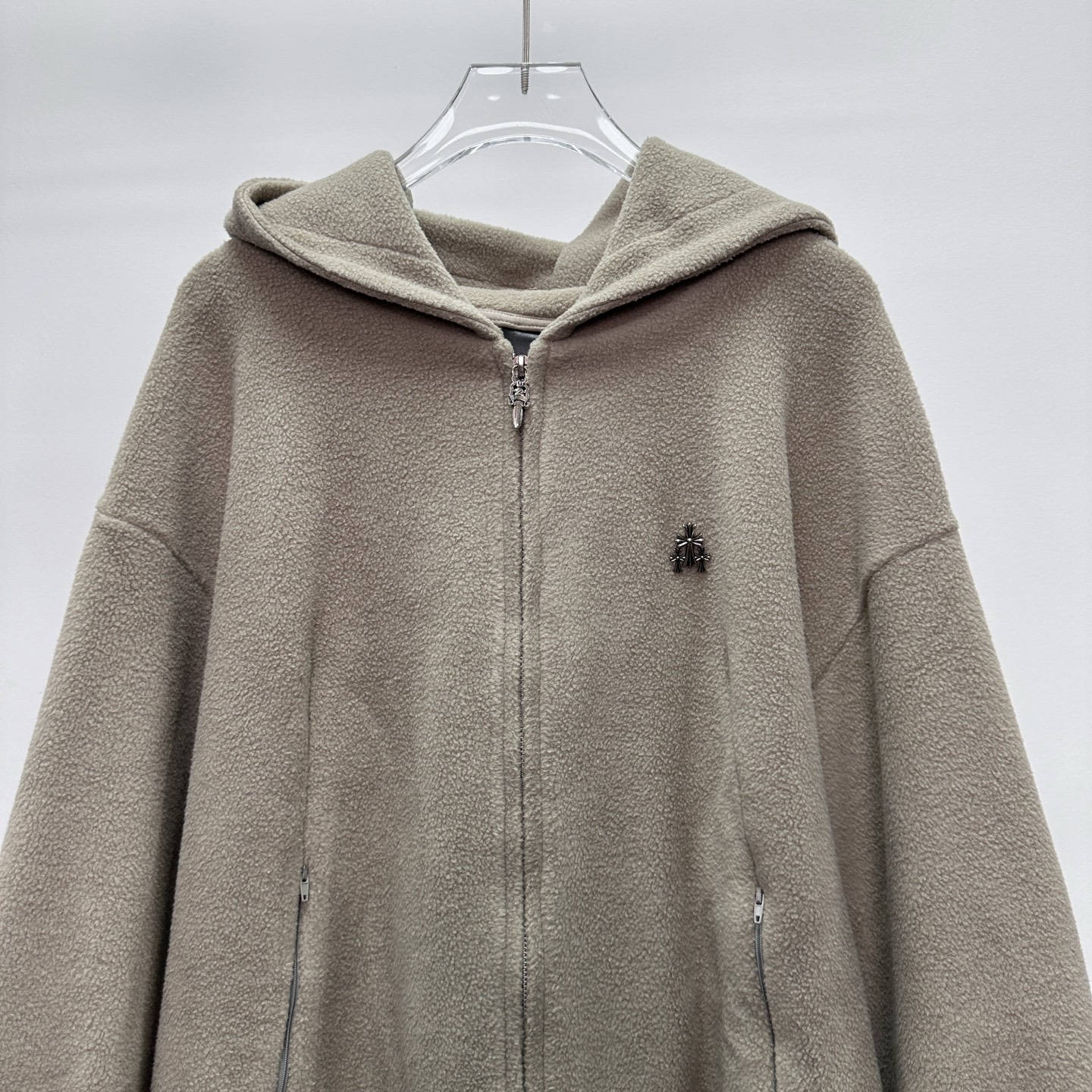 🌾克罗心 ｜ 新款开衫，经典品牌五金标，最新科技高密摇粒绒保暖面料，男女同款，尺码sml