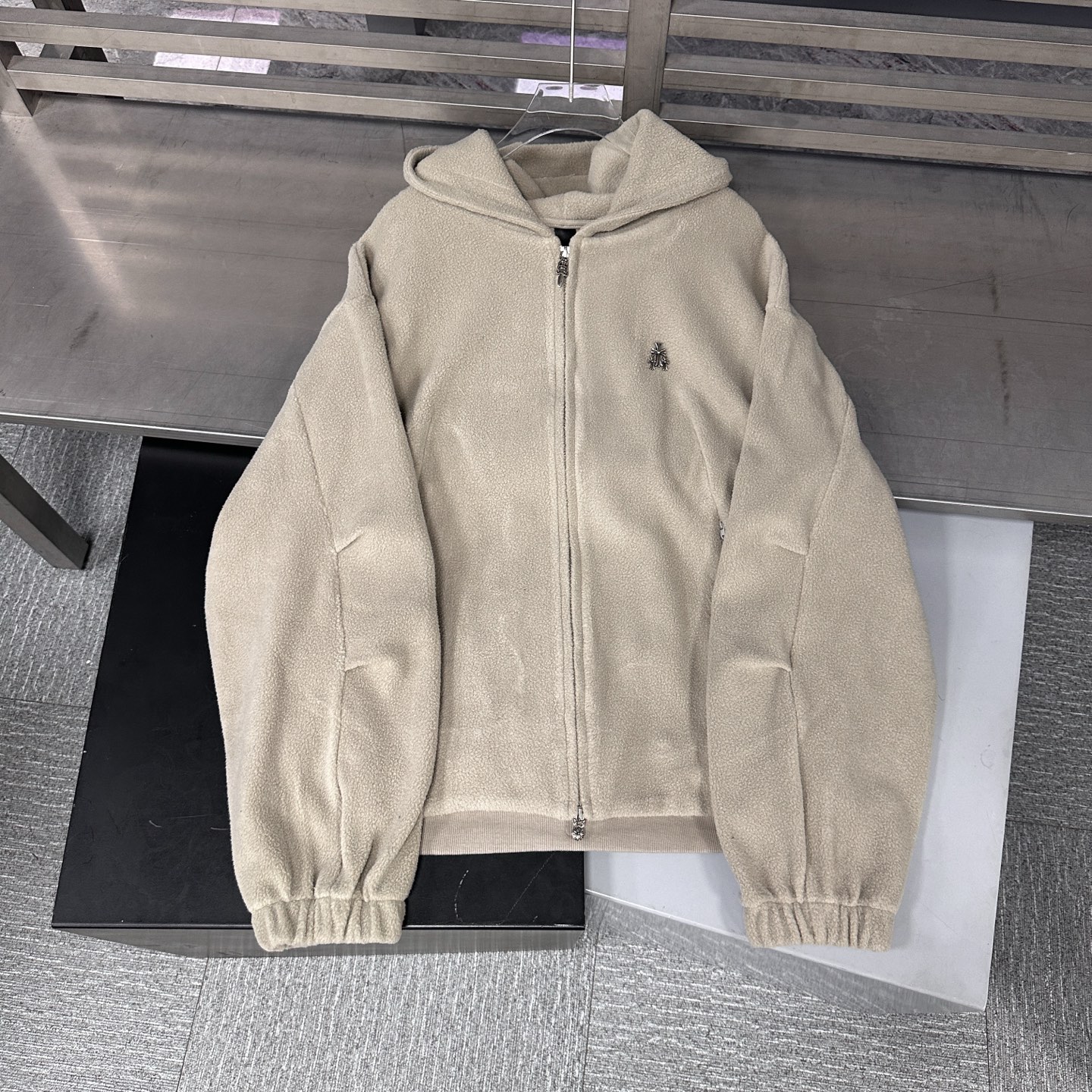 🌾克罗心 ｜ 新款开衫，经典品牌五金标，最新科技高密摇粒绒保暖面料，男女同款，尺码sml