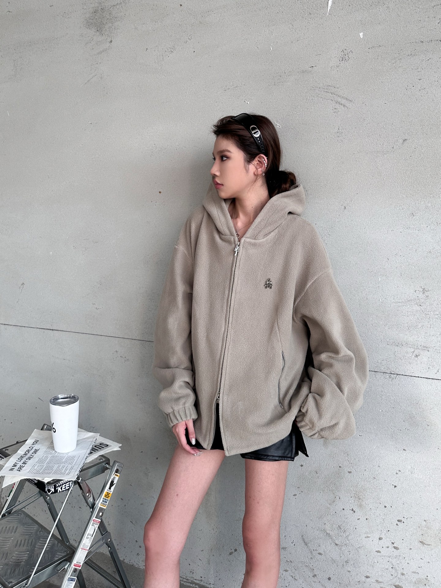 🌾克罗心 ｜ 新款开衫，经典品牌五金标，最新科技高密摇粒绒保暖面料，男女同款，尺码sml