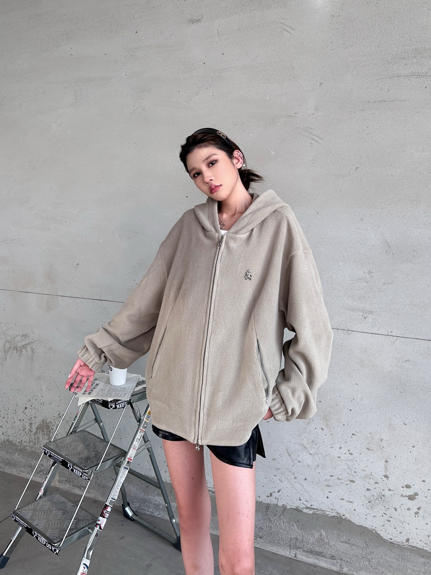 🌾克罗心 ｜ 新款开衫，经典品牌五金标，最新科技高密摇粒绒保暖面料，男女同款，尺码sml