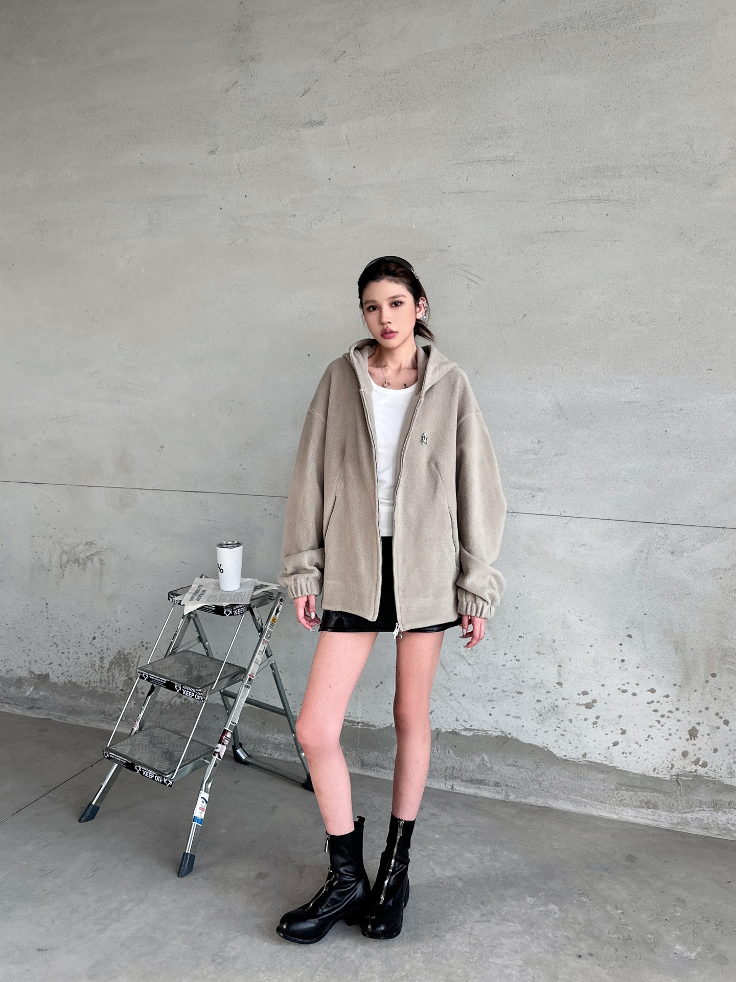 🌾克罗心 ｜ 新款开衫，经典品牌五金标，最新科技高密摇粒绒保暖面料，男女同款，尺码sml