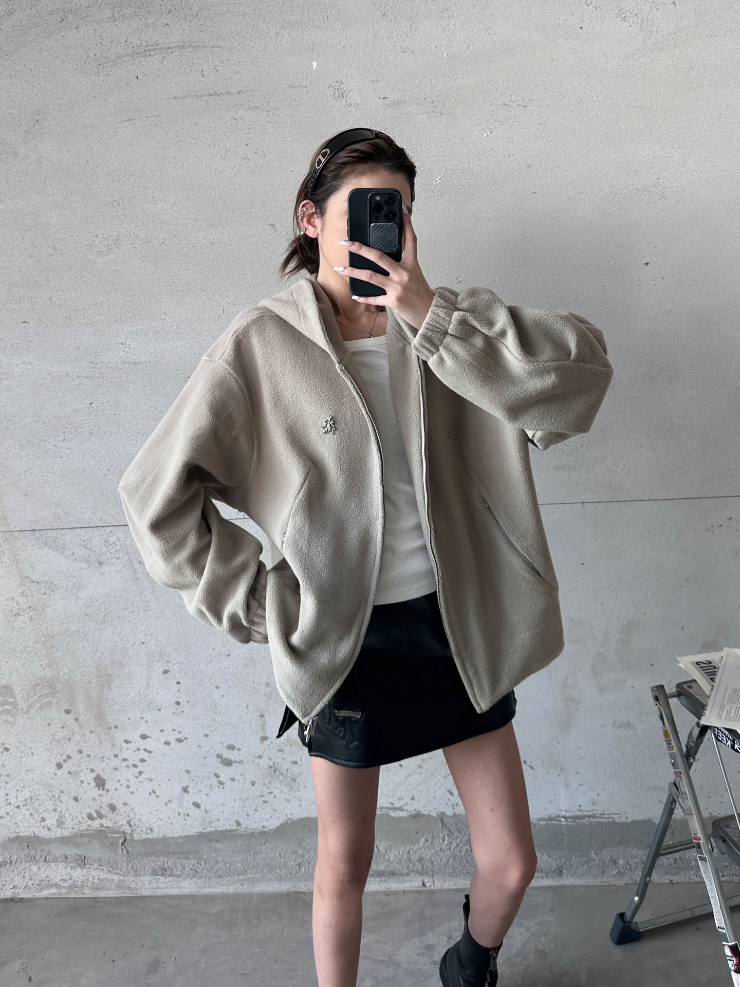 🌾克罗心 ｜ 新款开衫，经典品牌五金标，最新科技高密摇粒绒保暖面料，男女同款，尺码sml