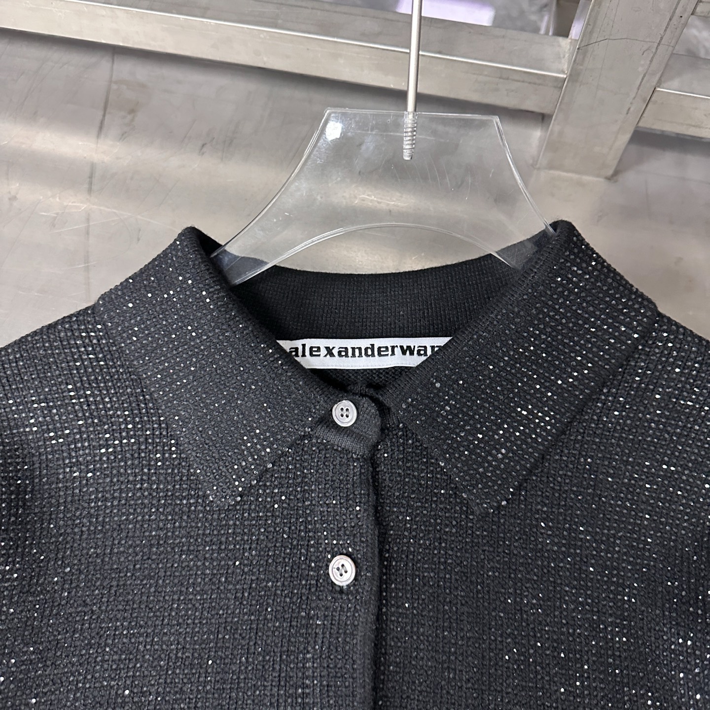 🌾大王 ｜ 新款羊毛开衫，成衣全身烫钻工艺，羊毛混纺经典开衫款式，休闲时尚，尺码sml