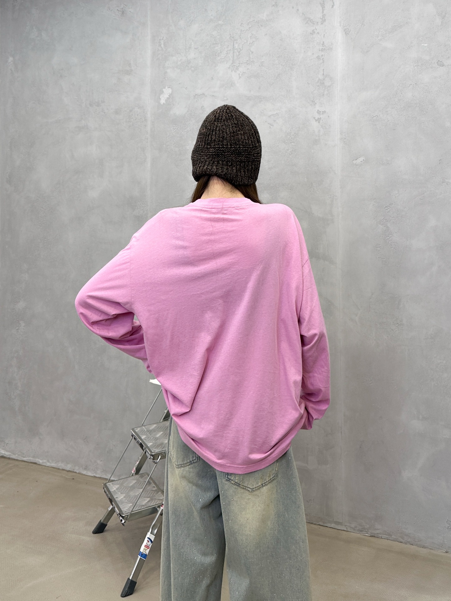 🌾Acne ｜ 新款长袖t，成衣洗水加软工艺加贴布绣印花，男女同款，尺码sml