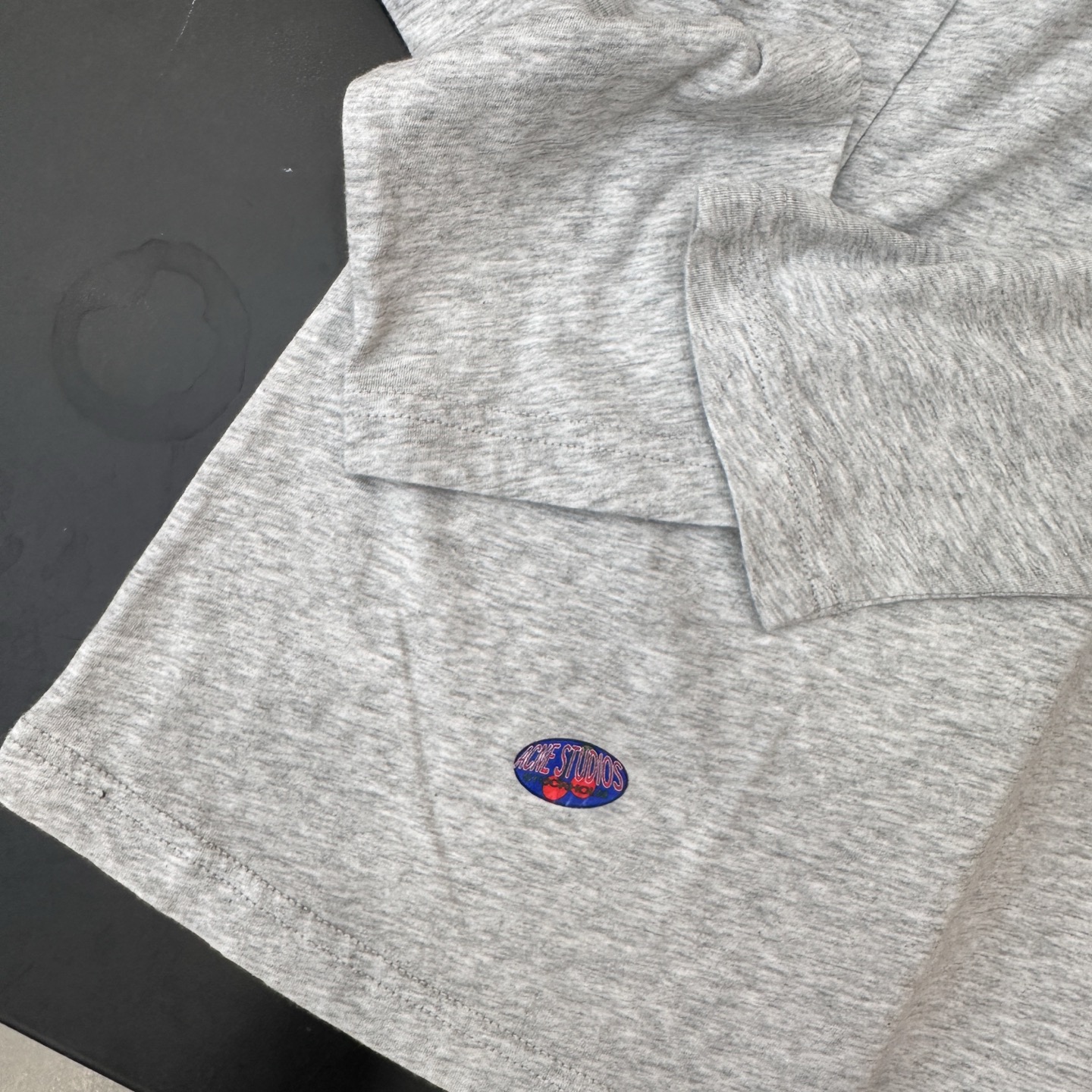 🌾Acne ｜ 新款长袖t，成衣洗水加软工艺加贴布绣印花，男女同款，尺码sml