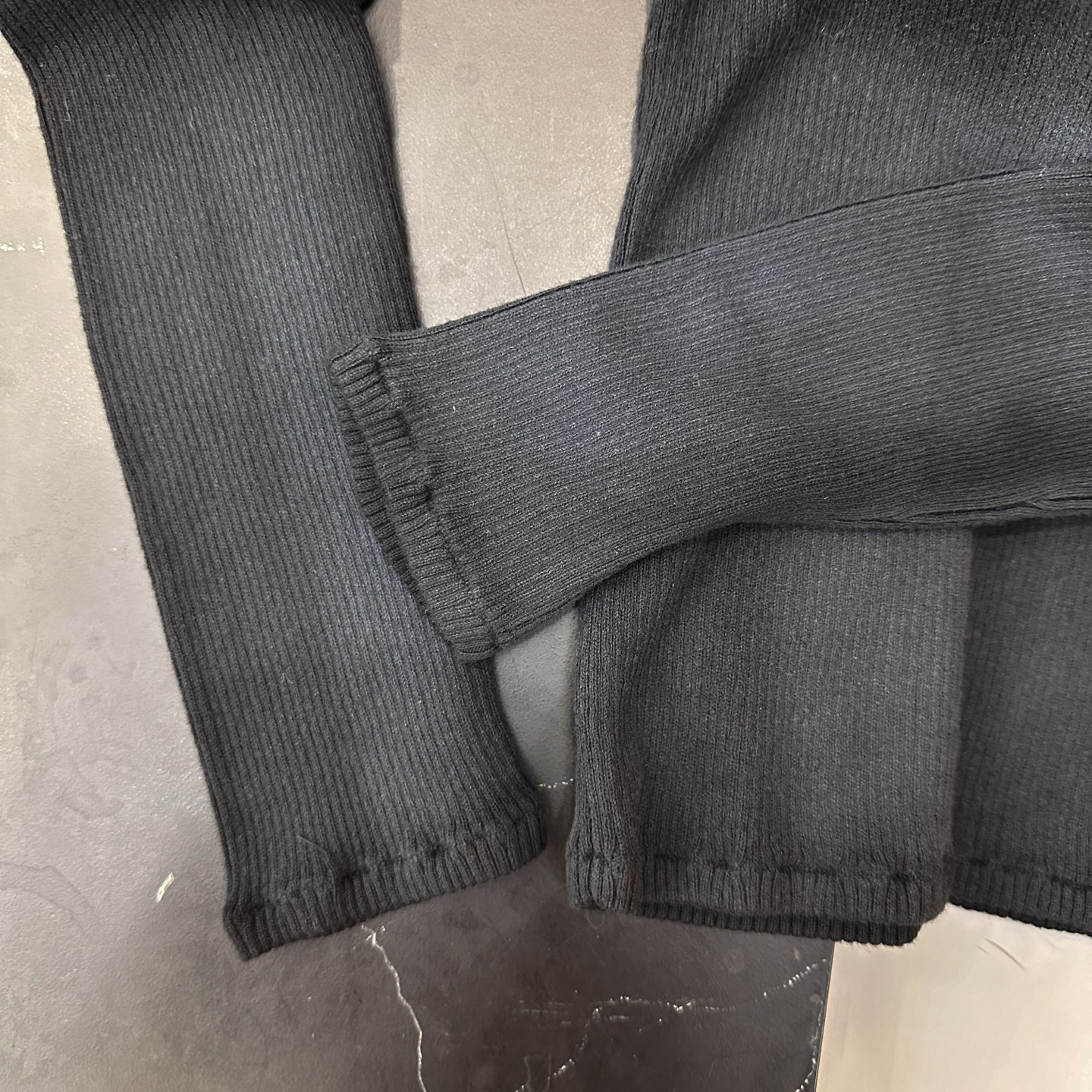 🌾克罗心 ｜ 新款毛织打底，成衣洗水炒色喷色加多处印花工艺，休闲时尚，尺码sml