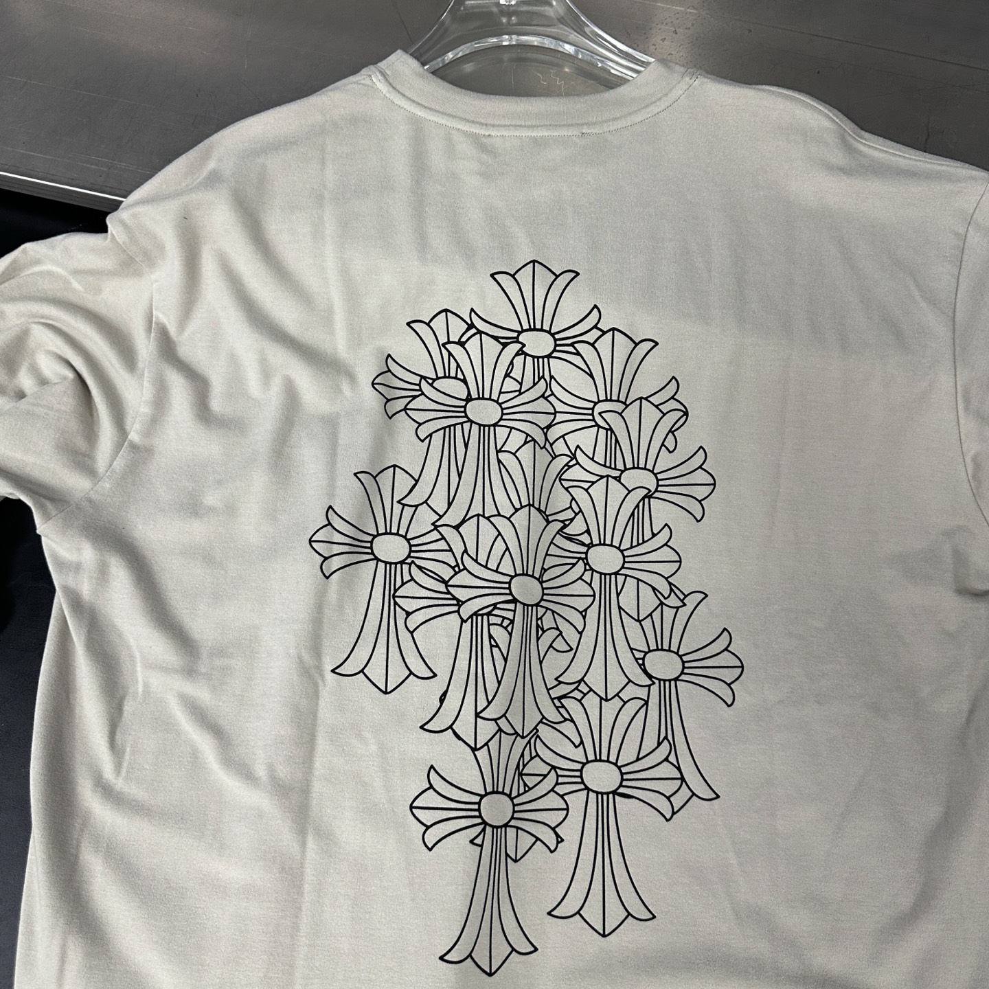 🌾克罗心 ｜ 新款长袖t，全身4处印花，双面德绒保暖面料，男女同款，尺码sml