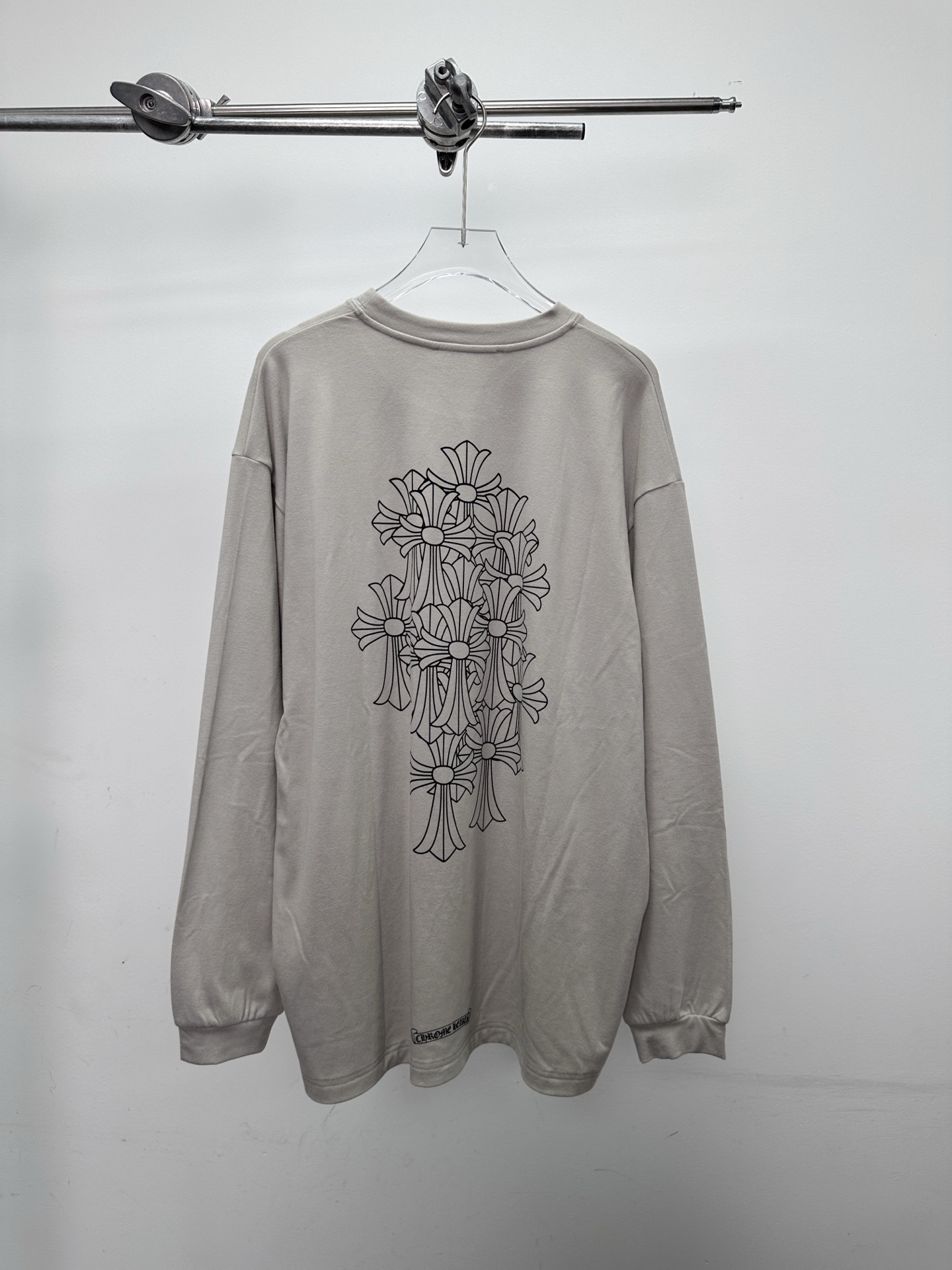 🌾克罗心 ｜ 新款长袖t，全身4处印花，双面德绒保暖面料，男女同款，尺码sml